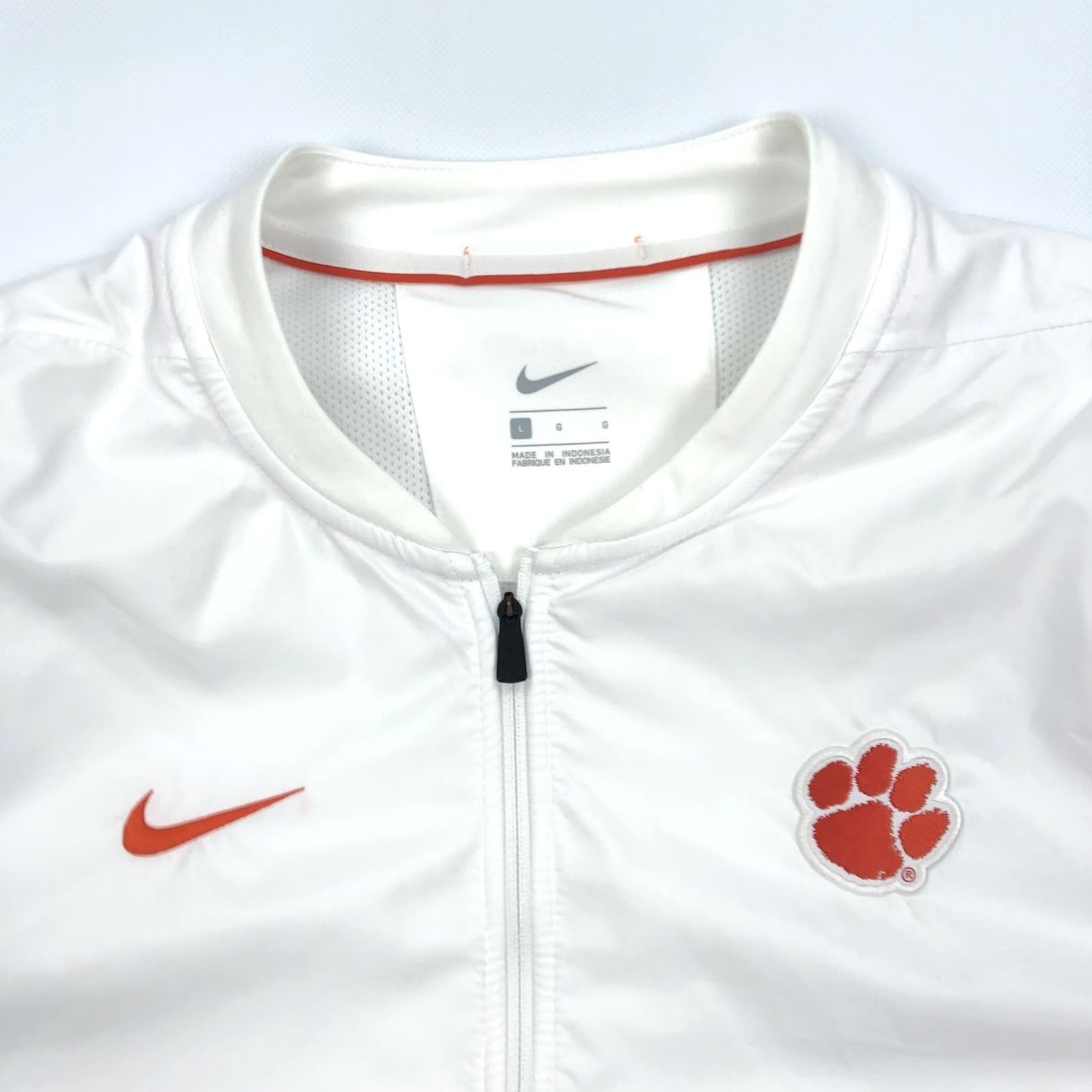 Nike Nike Clemson Tigers Mens Full Zip Jacket L Dri-FIT NCAA F-18 Sideline Jacket Size US L / EU 52-54 / 3 - 2 Thumbnail