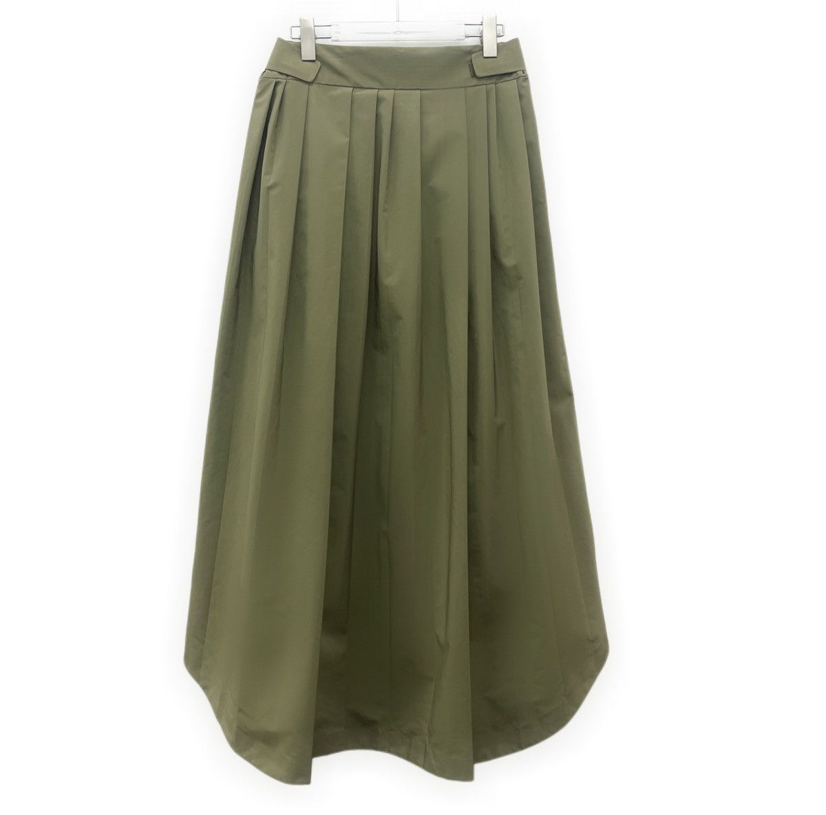 Louis Vuitton Louis Vuitton Zipper Design Casual Ruched Long Skirt K26WX Size 27" / US 4 / IT 40 - 2 Thumbnail