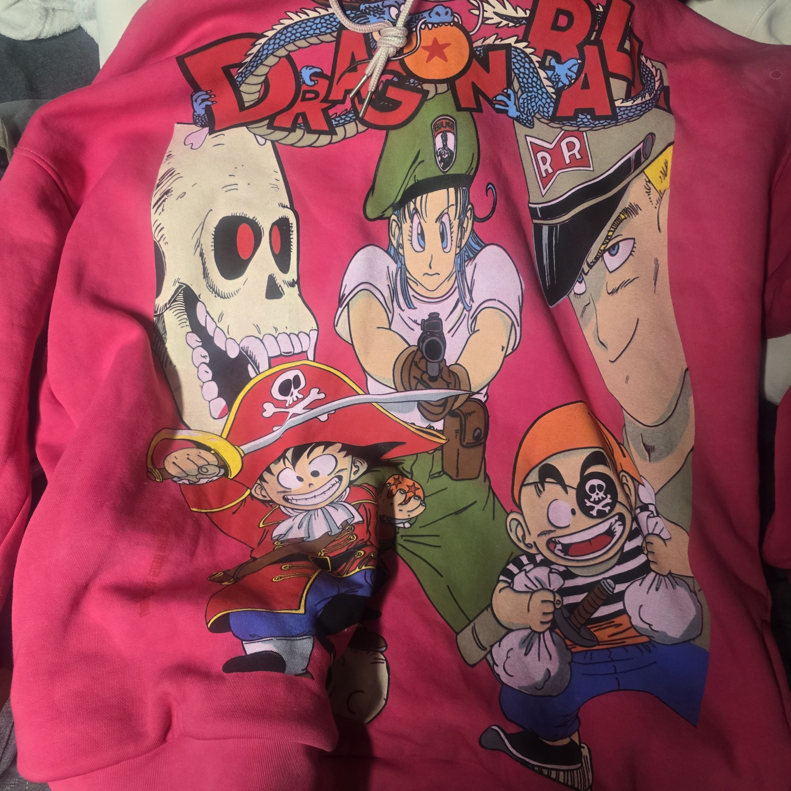 Vintage rush dragon ball hoodie