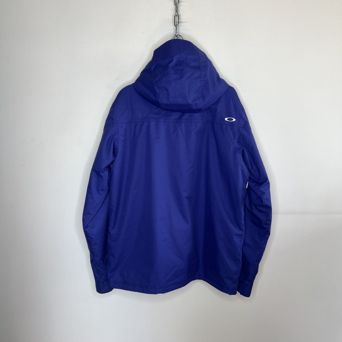 Oakley 00s Oakley Vintage Waterproof Hooded Jacket Y2K Size US L / EU 52-54 / 3 - 11 Thumbnail