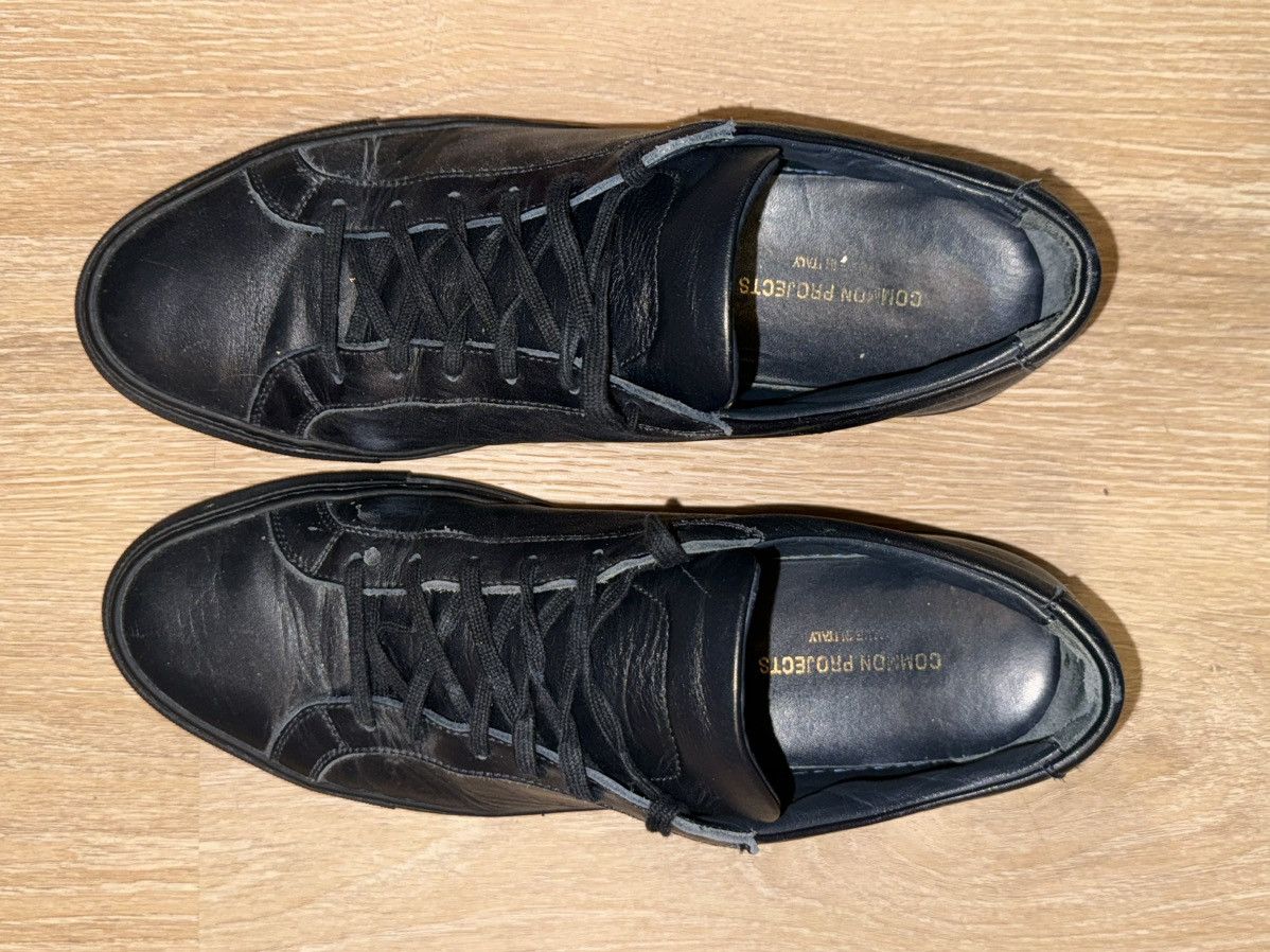Common Projects Common Projects Achilles Low Black 1528 eu 44 1977 US 11 Size US 11 / EU 44 - 5 Thumbnail