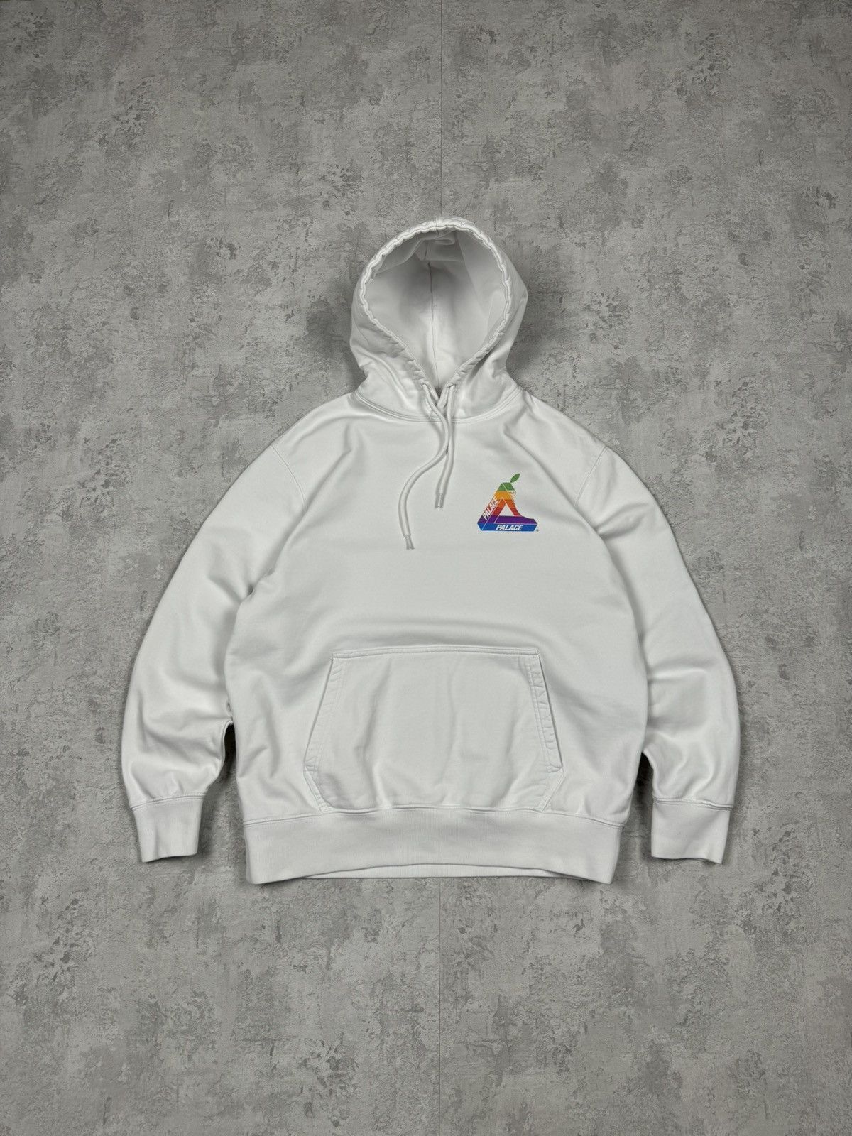 Palace Palace Jobsworth White Hoodie Big Logo Size L Size US L / EU 52-54 / 3 - 6 Thumbnail