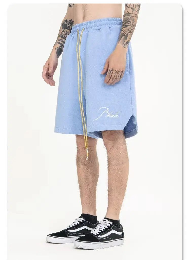 Designer × Japanese Brand Vintage Hip Hop Street Comfort Loose Casual Shorts Size US 33 - 1 Thumbnail