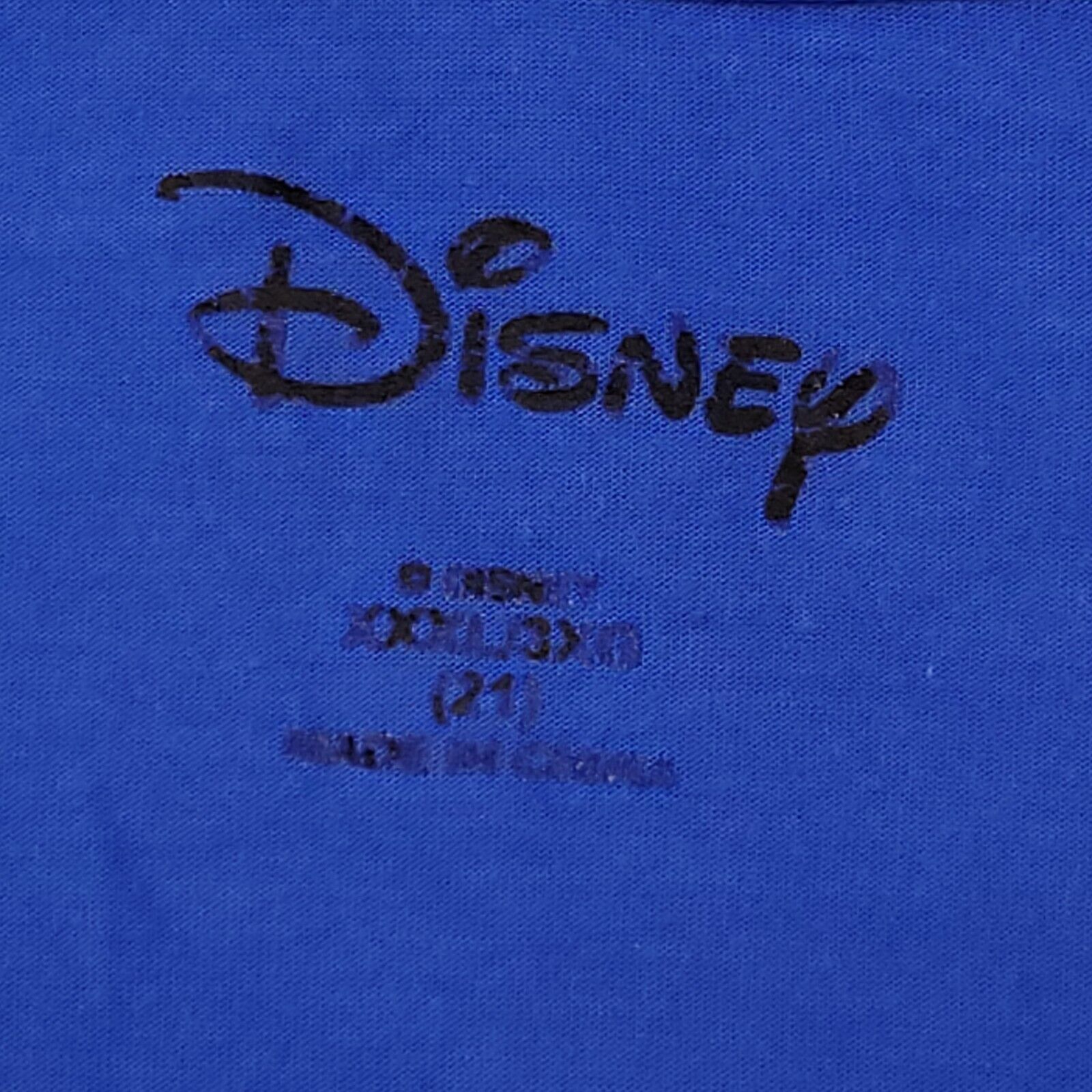 Disney Disney Mickey Casual Crop Top Women Size 3XL Blue White Size 3XL / US 20-22 - 3 Thumbnail