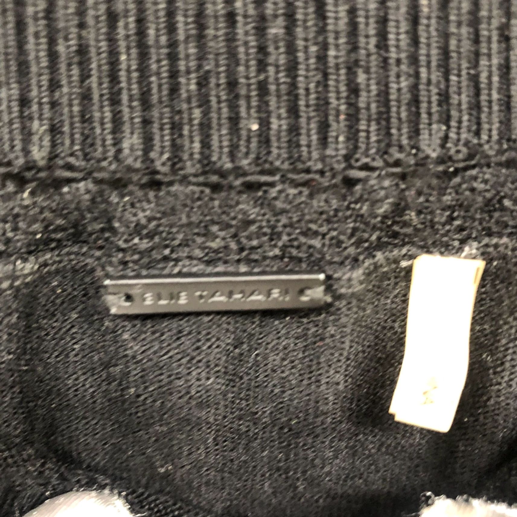 Elie Tahari Elie Tahari Merino Wool Sweater Women M Black Pullover Knit Long Sleeve Off-Shoulder Cinch Bubble Sleeves Womens Size M / US 6-8 / IT 42-44 - 6 Thumbnail