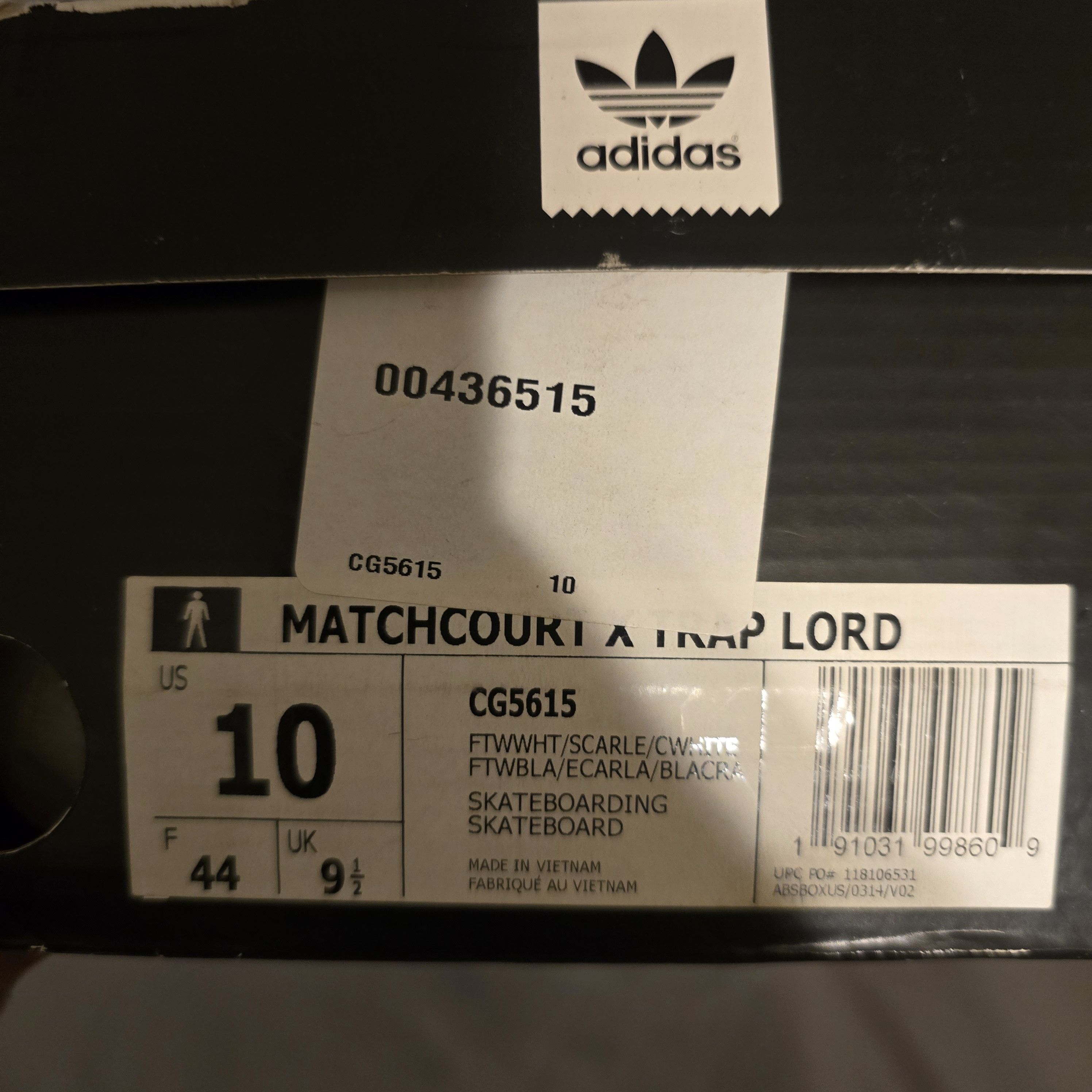 Rocky Adidas Matchcourt A$ap Ferg trap lord
