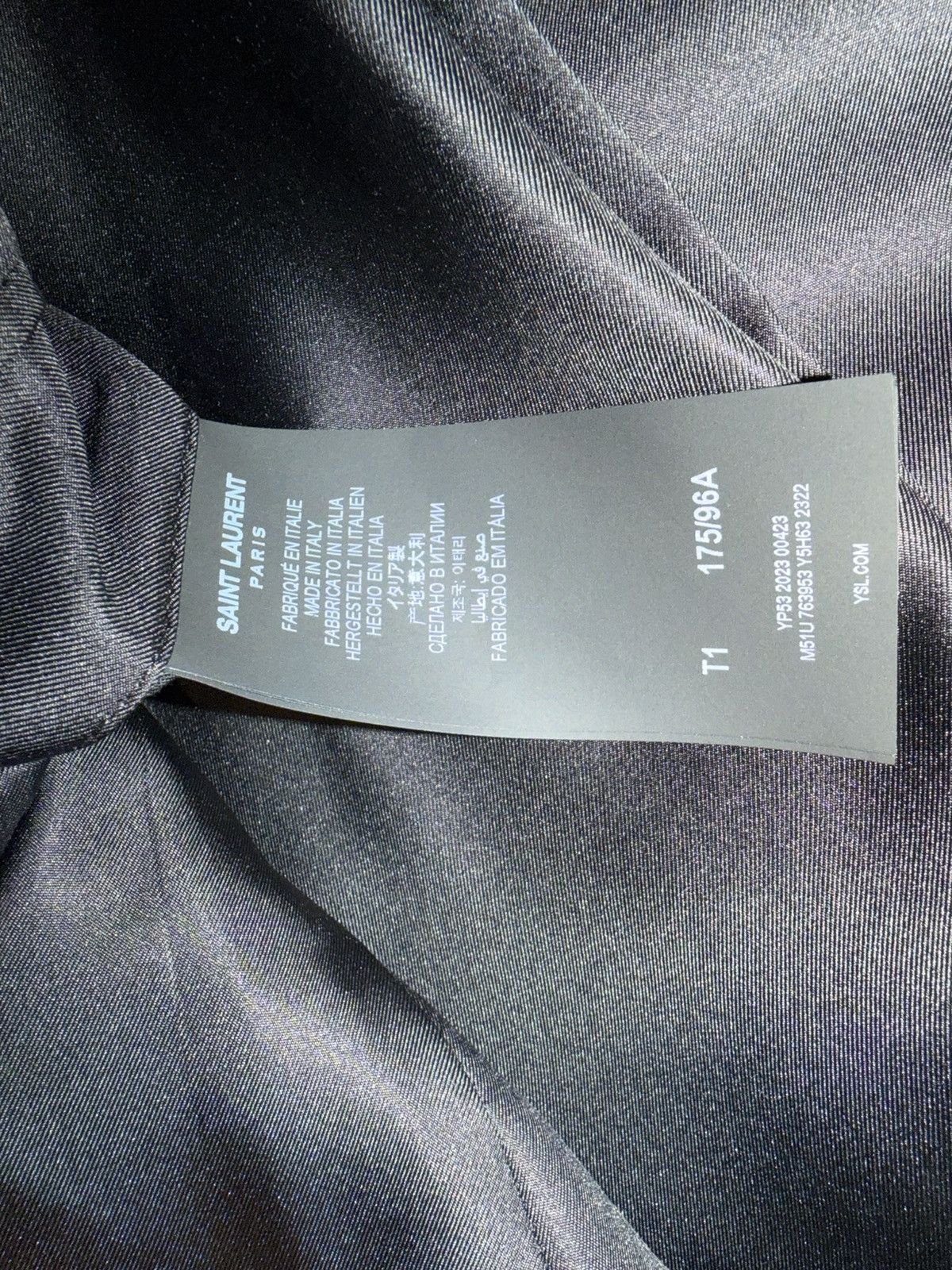 Saint Laurent Paris Saint laurent mens oversized coat $5400 Size US XL / EU 56 / 4 - 6 Thumbnail