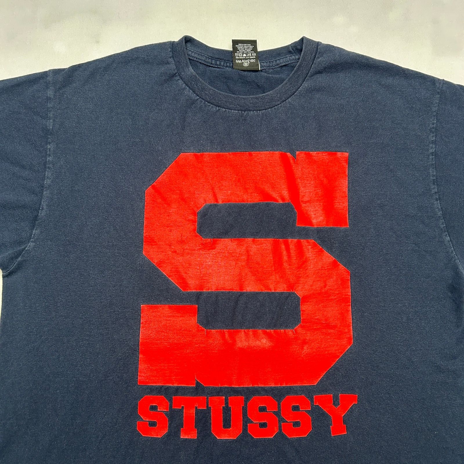 Stussy Stussy Big S Tee Men's Large Short Sleeve Skater Streetwear Size US L / EU 52-54 / 3 - 2 Thumbnail