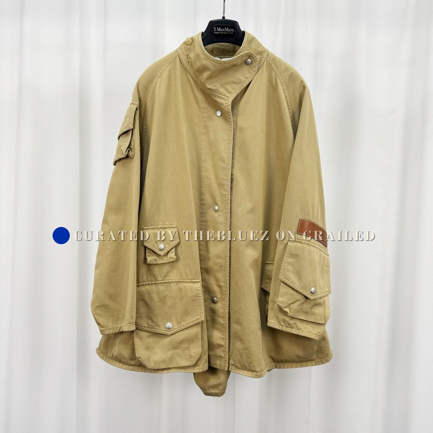 Loewe Loewe Leather Patch Trench Coat Size XS / US 0-2 / IT 36-38 - 1 Thumbnail