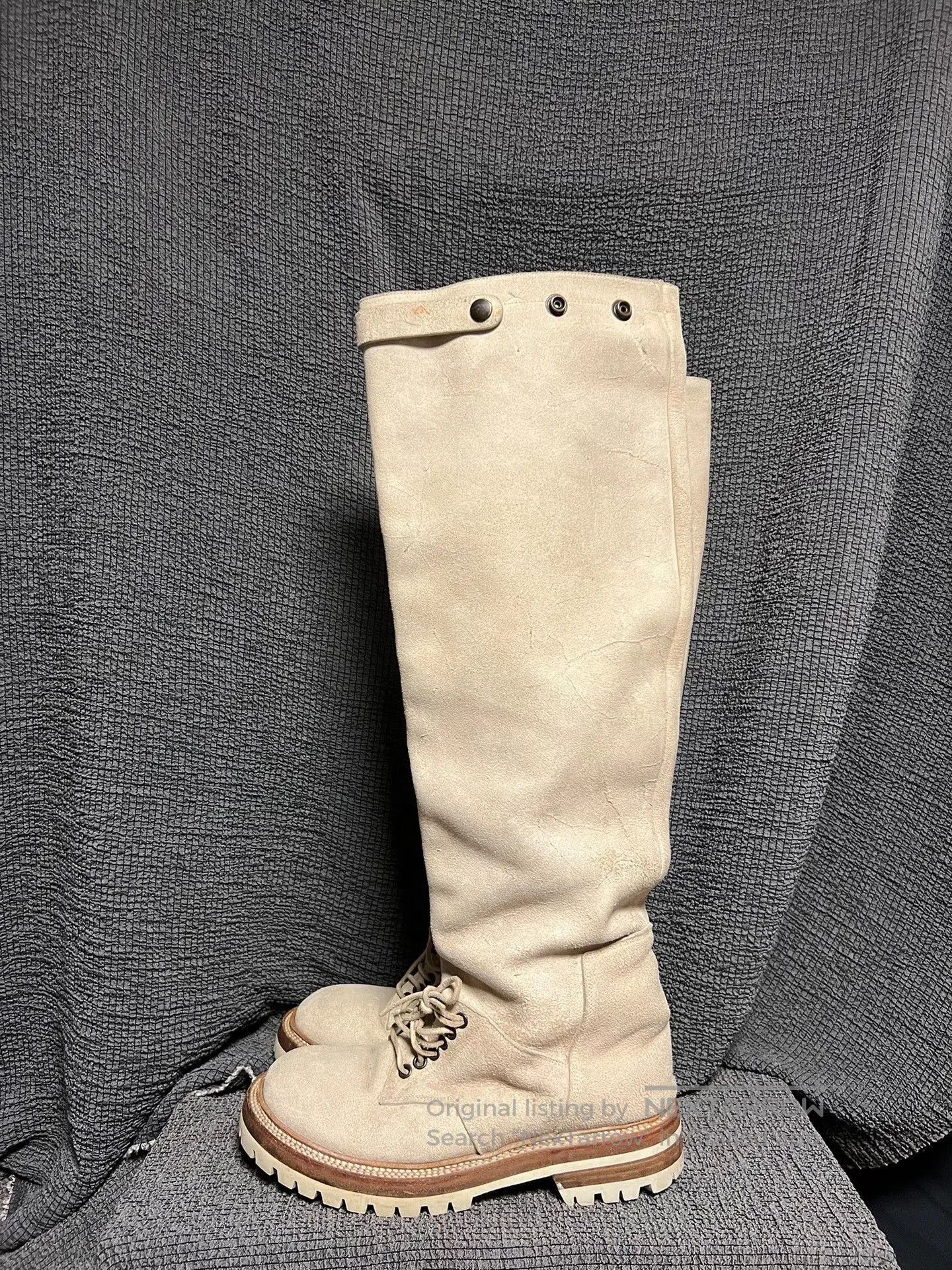 Rick Owens Rick Owens Archive Long Beige Boots. Size US 8.5 / EU 41-42 - 6 Thumbnail