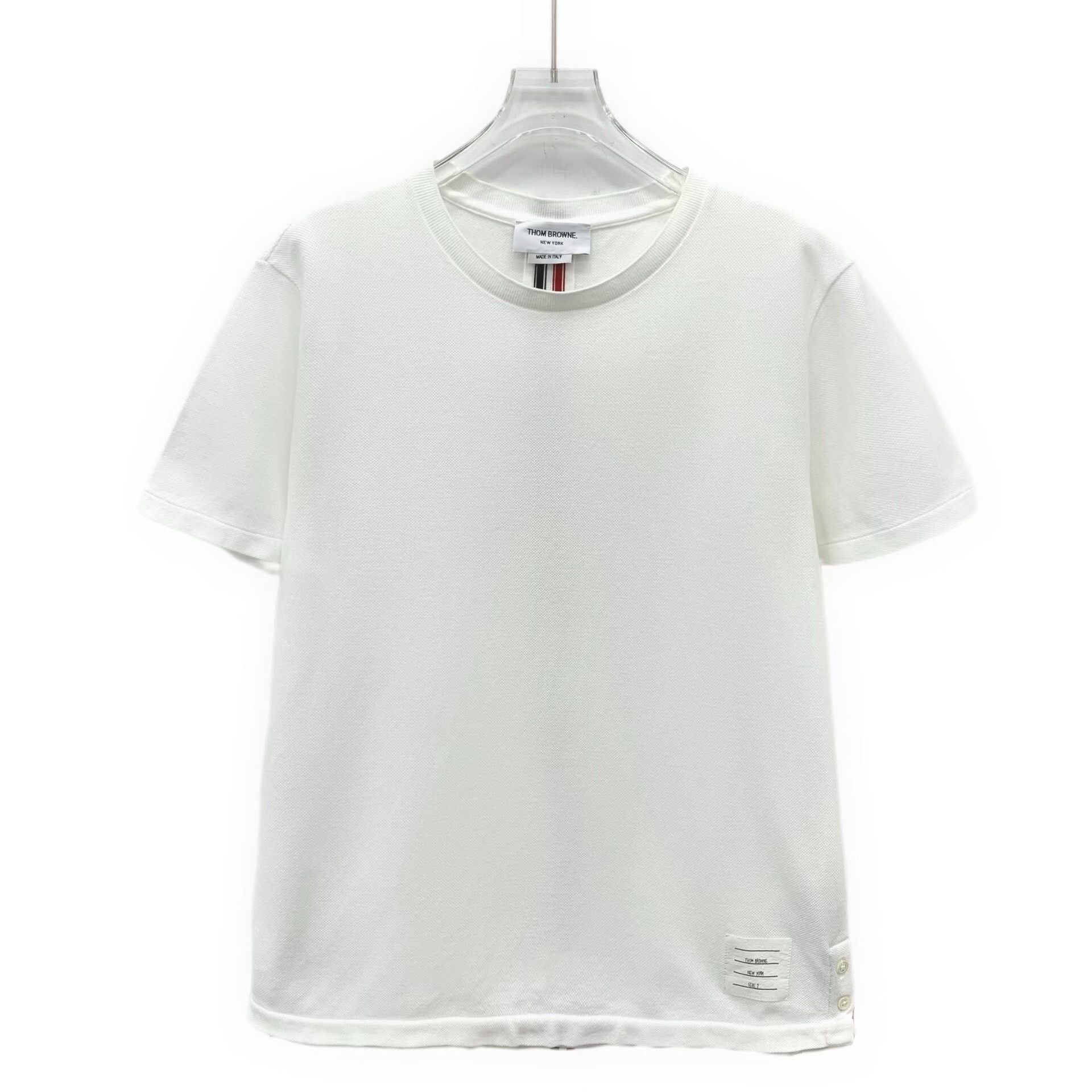 Thom Browne Thom Browne Striped Brown T-Shirt M Men Size US M / EU 48-50 / 2 - 1 Thumbnail