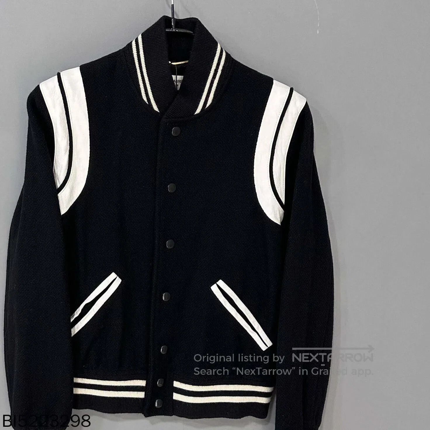 Saint Laurent Paris classic black and white baseball jersey. Size US S / EU 44-46 / 1 - 5 Thumbnail