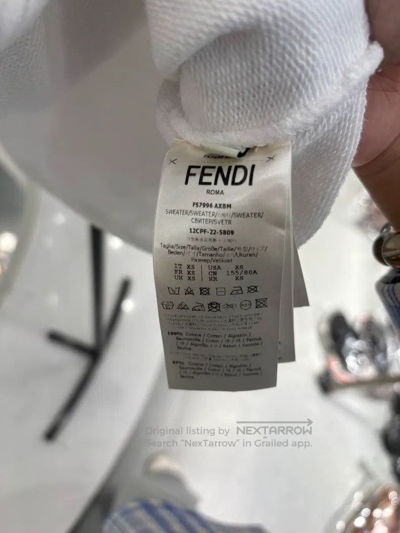 Fendi Fendi Collaboration Sweatshirt Size XS / US 0-2 / IT 36-38 - 5 Thumbnail