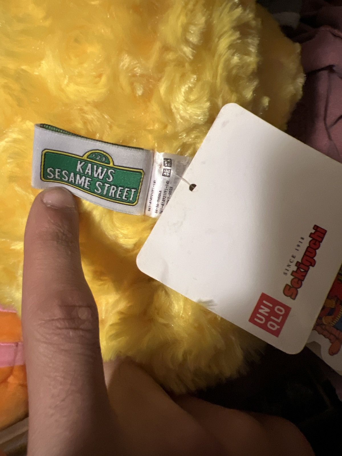 Kaws × Uniqlo Kaws x Uniqlo Sesame Street Elmo + Big Bird Size ONE SIZE - 5 Thumbnail