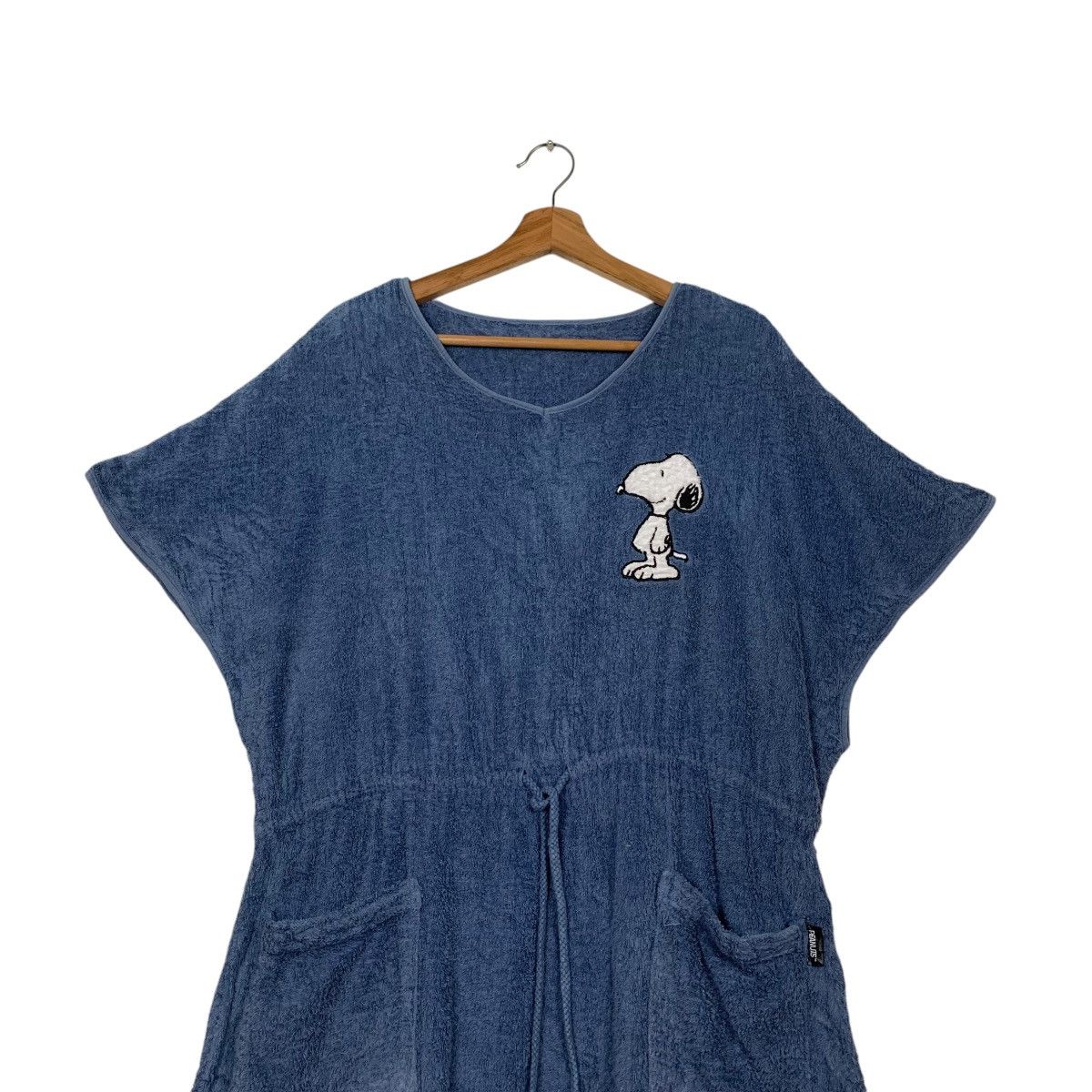 Peanuts PEANUTS SNOOPY Embroidery Logo Fleece Sweater #2246-C99 Size L / US 10 / IT 46 - 2 Thumbnail