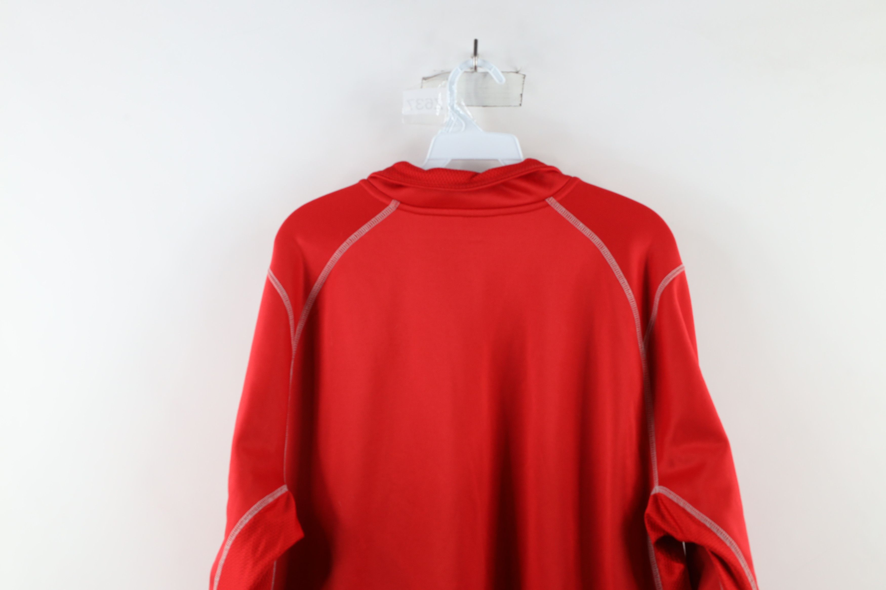 Nike × Vintage Y2K Nike Therma Fit Mini Swoosh Half Zip Pullover Sweater Size US XL / EU 56 / 4 - 11 Thumbnail