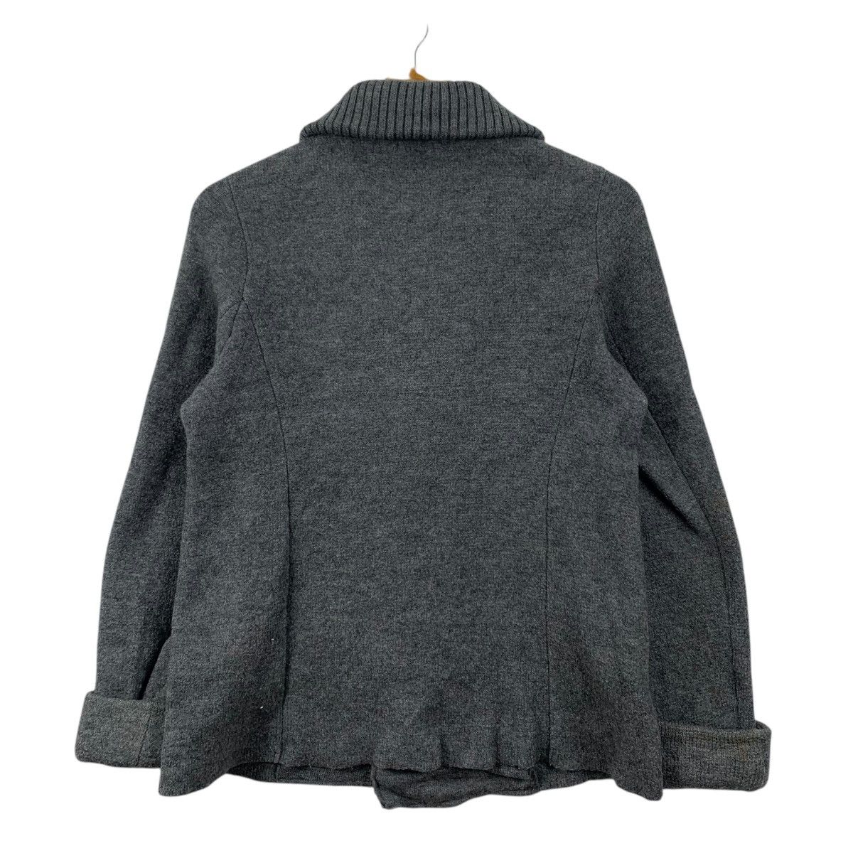 Vintage GRACE BARNES Inc. Grey Wool Duffle Jacket Coat Size US S / EU 44-46 / 1 - 2 Thumbnail