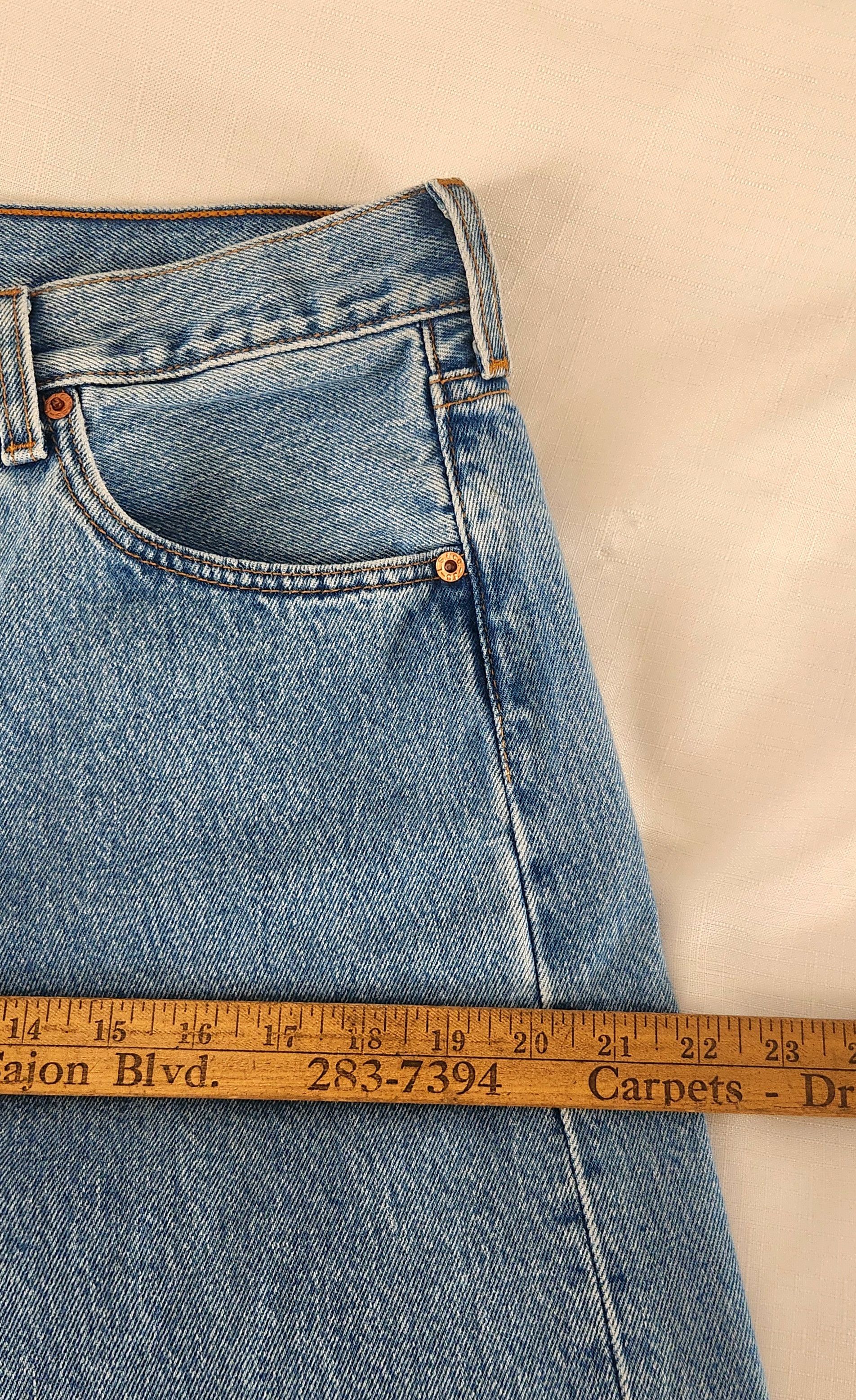 Levi's × Vintage Levi's 501 XX VTG True Vintage USA Made Red Tab 90s Blue 34 Size US 34 / EU 50 - 10 Thumbnail