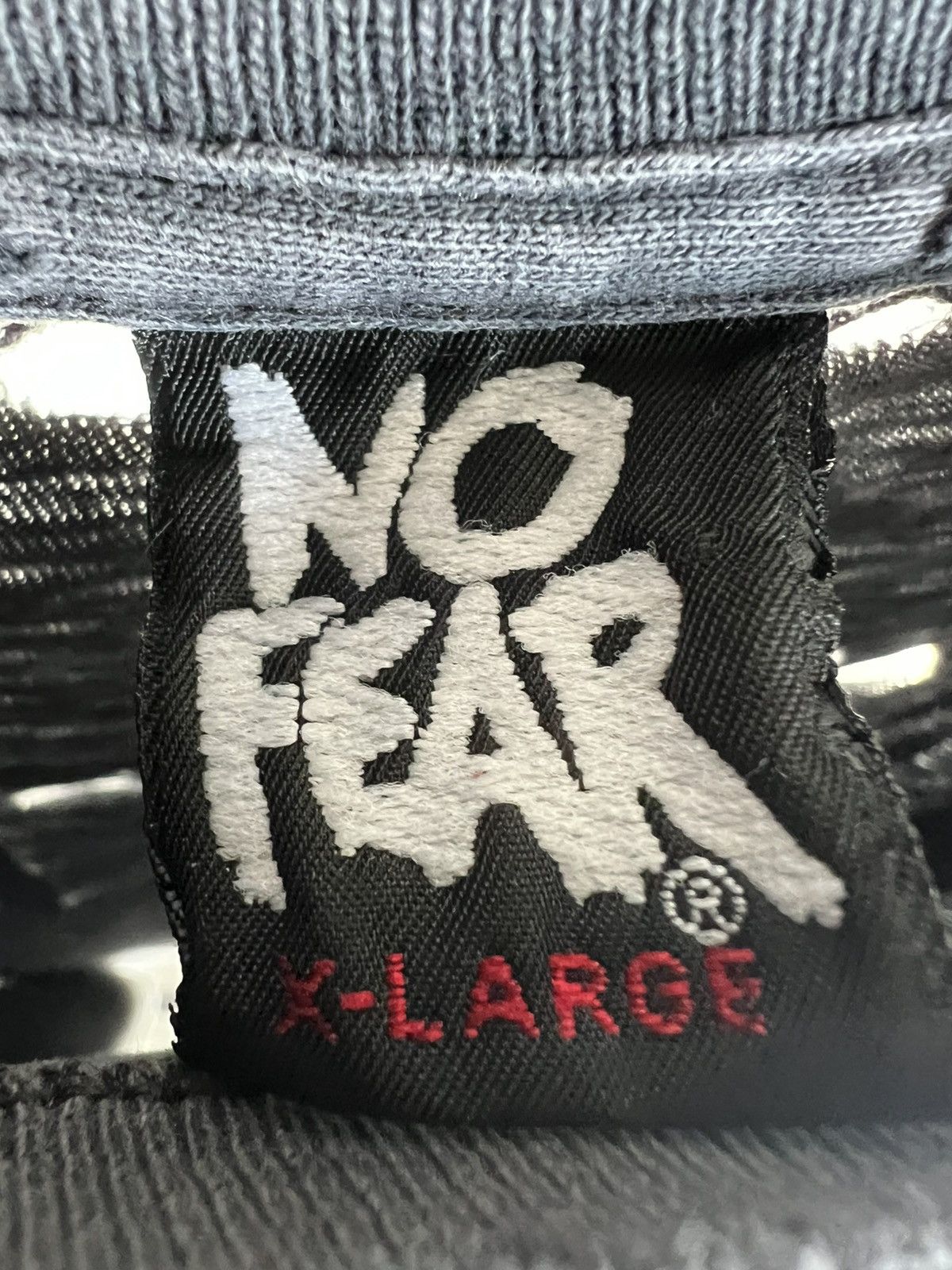 Vintage Vintage Thrashed Single Stitch No Fear Tee Size US XL / EU 56 / 4 - 9 Thumbnail