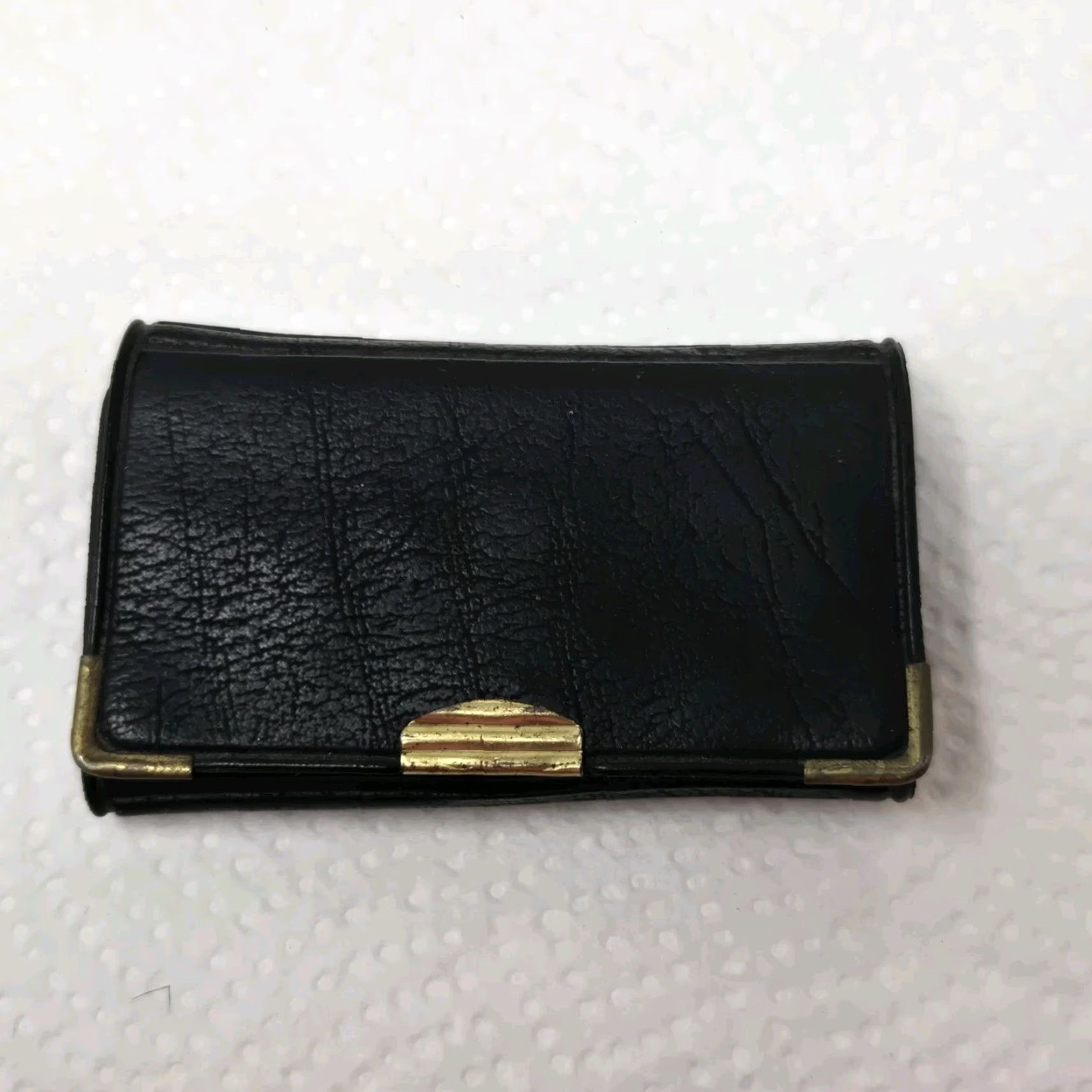CO VINTAGE Black Leather Key Case Promo Giveaway G.L. Fisher & Co Men Size ONE SIZE - 2 Thumbnail