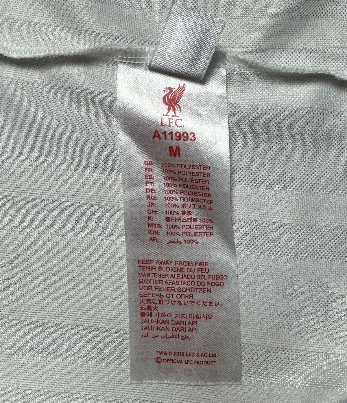 Vintage Liverpool 1988 1990 Away Football Shirt Soccer Jersey Retro Size US M / EU 48-50 / 2 - 12 Thumbnail
