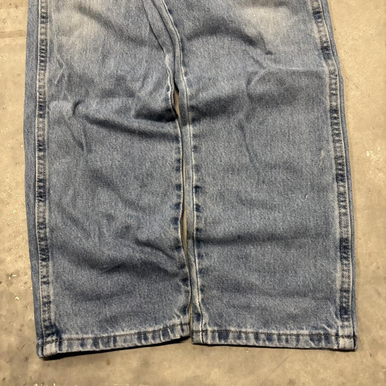 Japanese Brand × Vintage Crazy Vintage Y2K/2000s Light Wash Essential Denim Jeans! Size US 34 / EU 50 - 6 Thumbnail