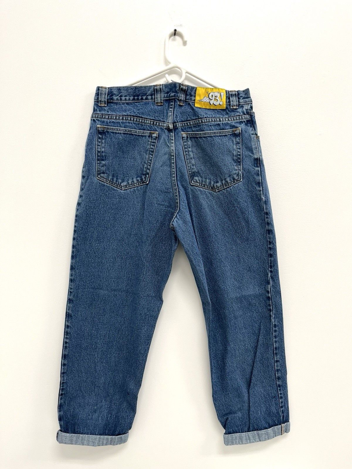 Polar Skate Co. Polar Skate Co '93 Denim Baggy Jeans 34x34 Blue Denim Skate Size US 34 / EU 50 - 2 Thumbnail