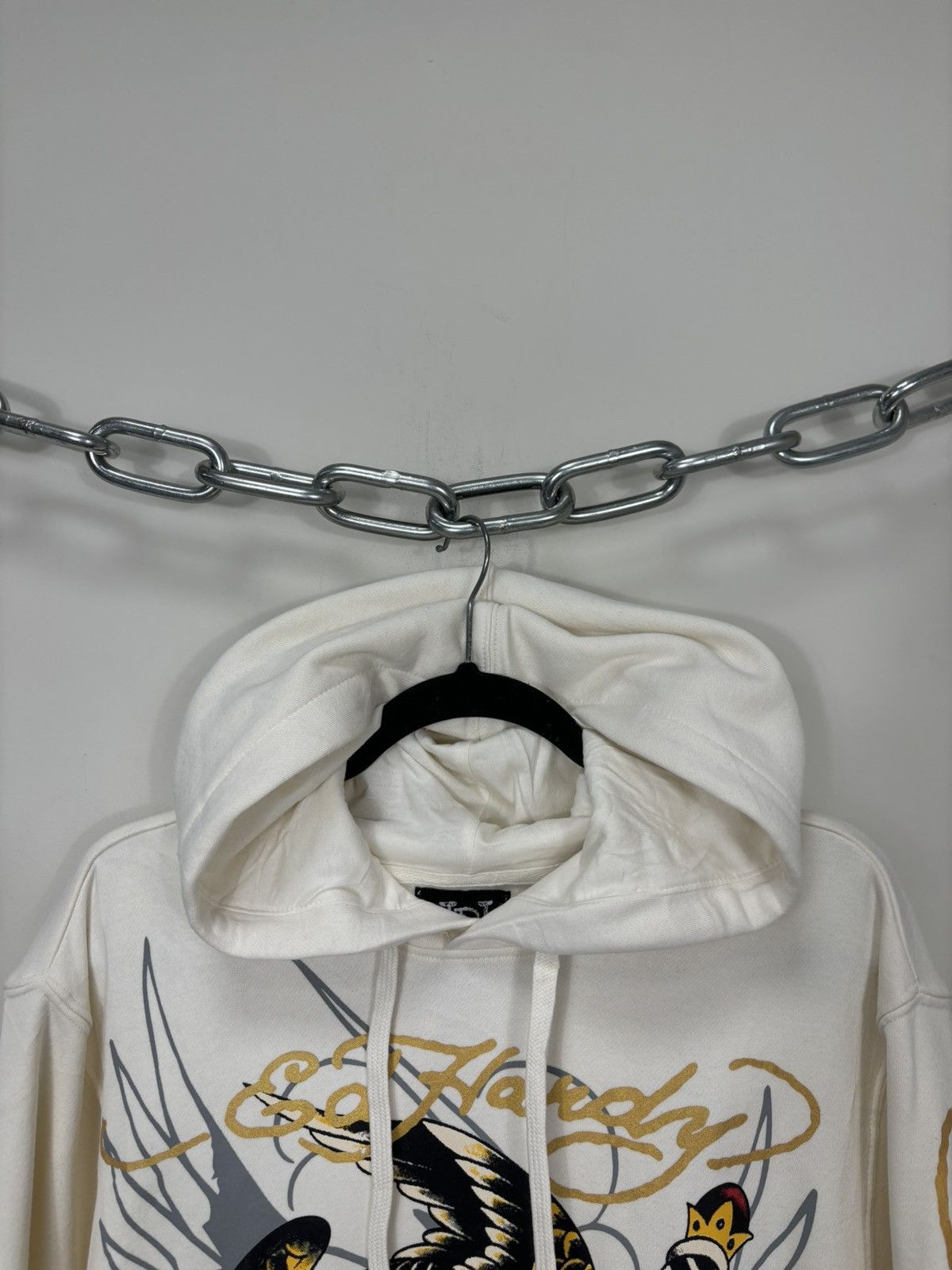Christian Audigier Ed Hardy Christian Audigier Tattoo Heart Logo Hype Hoodie Size US M / EU 48-50 / 2 - 10 Thumbnail
