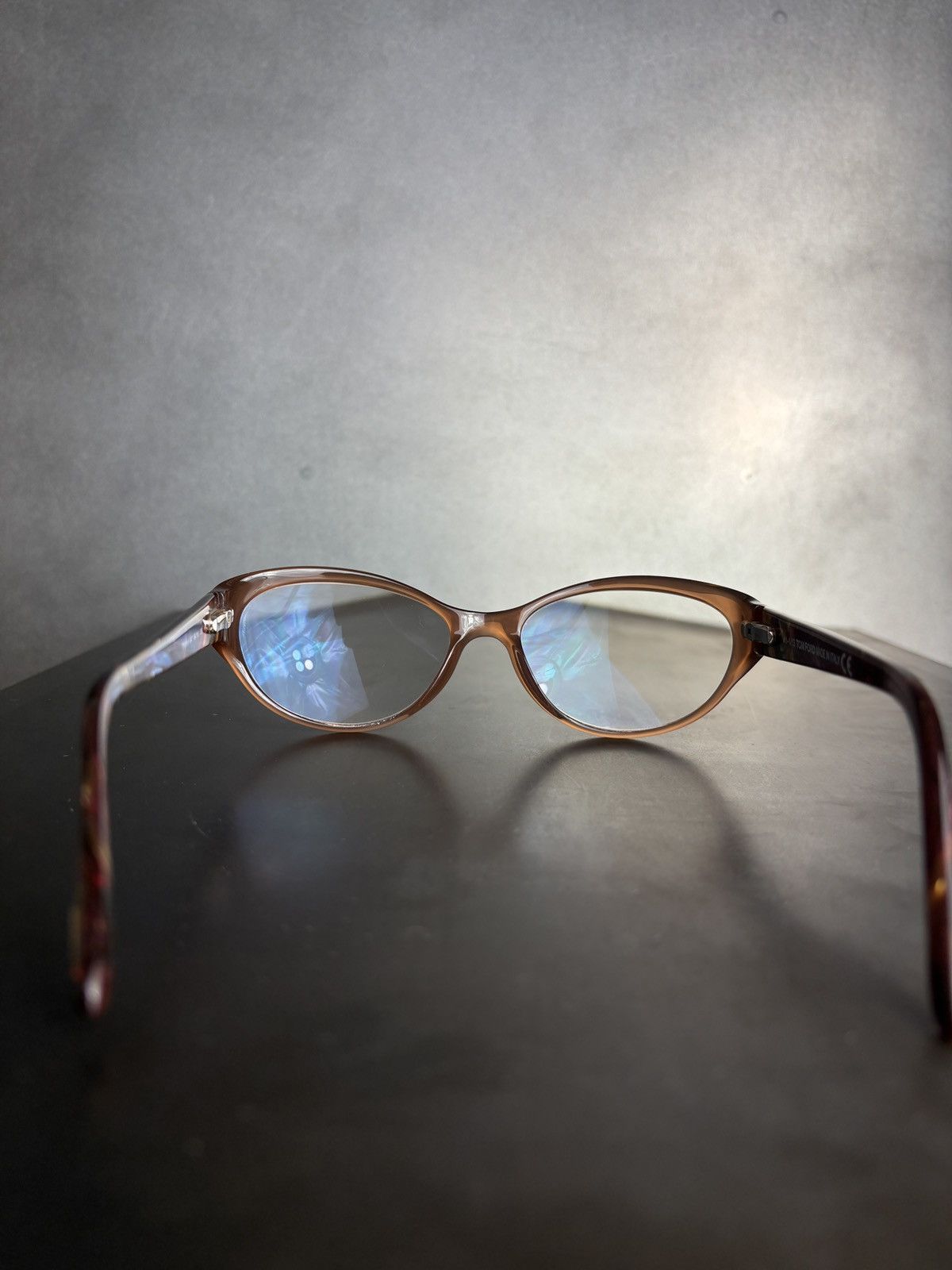 Tom Ford Tom Ford Eyeglasses TF 5244 Oval Cat Eye 1980s Pattern Size ONE SIZE - 8 Thumbnail