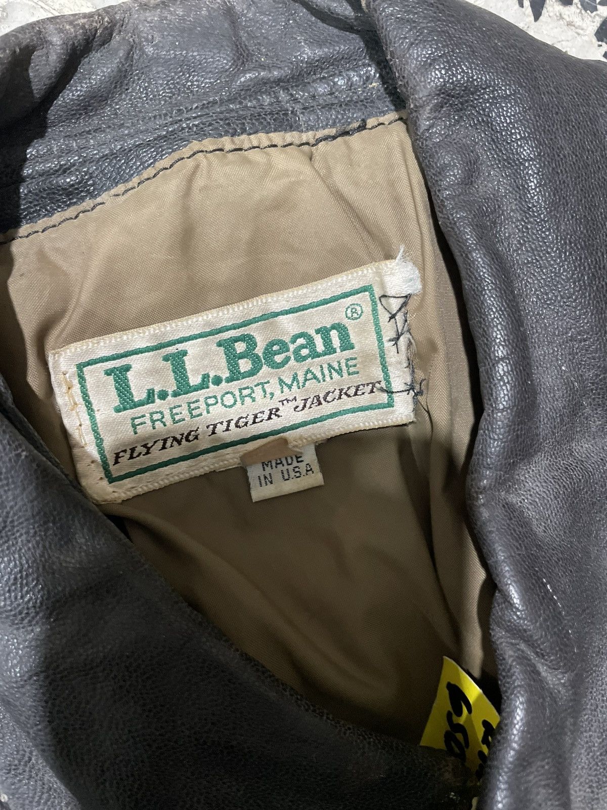 L.L. Bean L.L Bean Flying Tiger A2 Goatskin Jckt Size US L / EU 52-54 / 3 - 8 Thumbnail