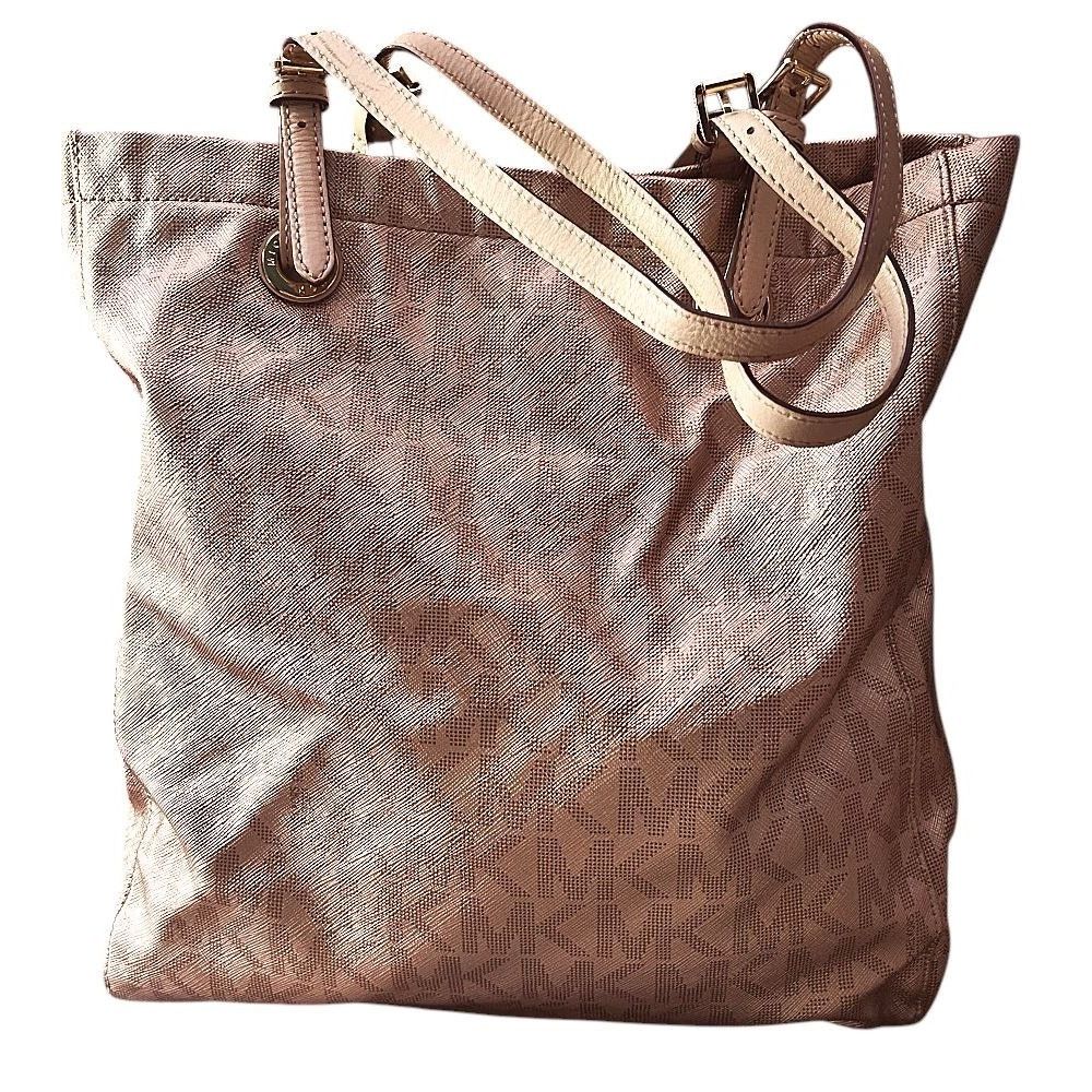 Michael Kors Michael Kors Signature Jet Set North South Rose Gold Tote Size ONE SIZE - 3 Thumbnail