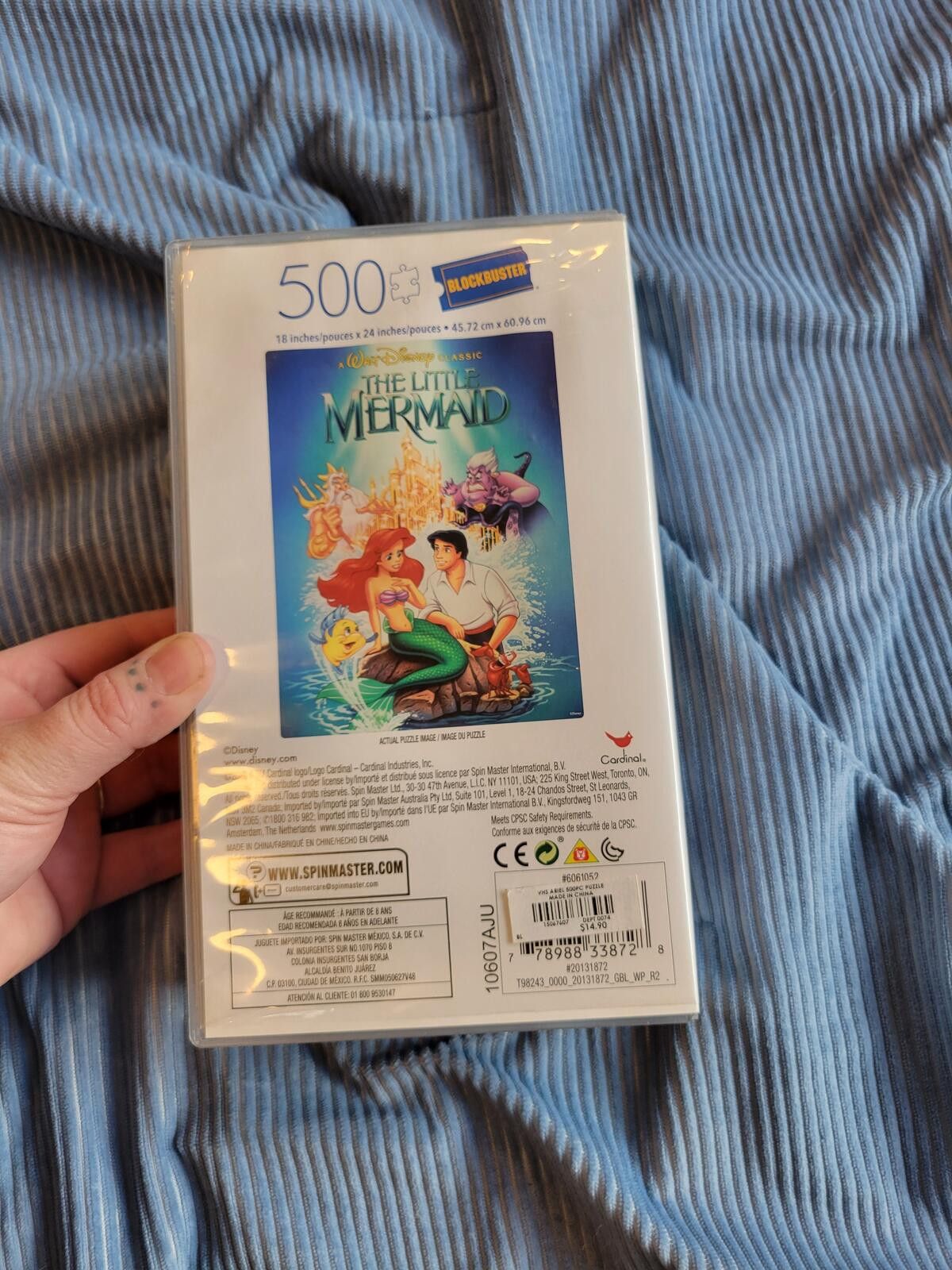 Disney Unopened! Little Mermaid 500 Piece Puzzle Blockbuster Editio Size ONE SIZE - 3 Thumbnail