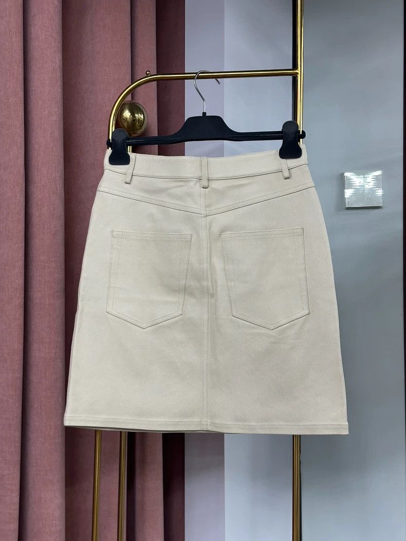 Helmut Lang HELMUT LANG size2 Little sheepskin skirt half skirt short s Size 26" / US 2 / IT 38 - 3 Thumbnail