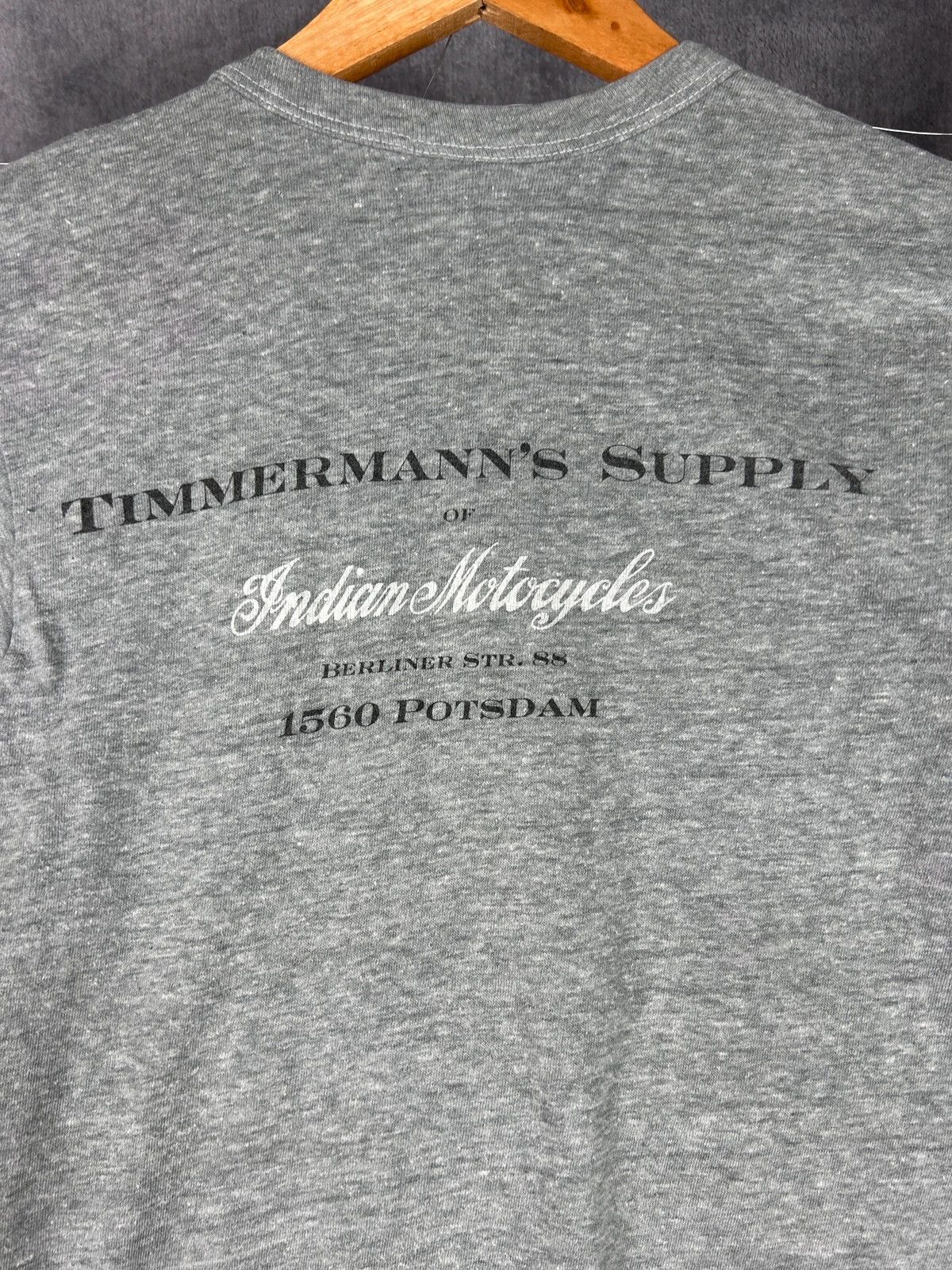 Indian Motorcycle × Vintage Indian motorcycles tee vintage 80s/90s grey vintage Size S / US 4 / IT 40 - 6 Thumbnail