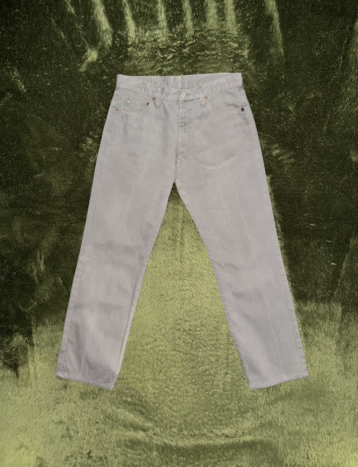 Beams Japan [W31/L34] BEAMS JAPAN 211 Original Denim Pants Gray Size US 31 - 1 Thumbnail