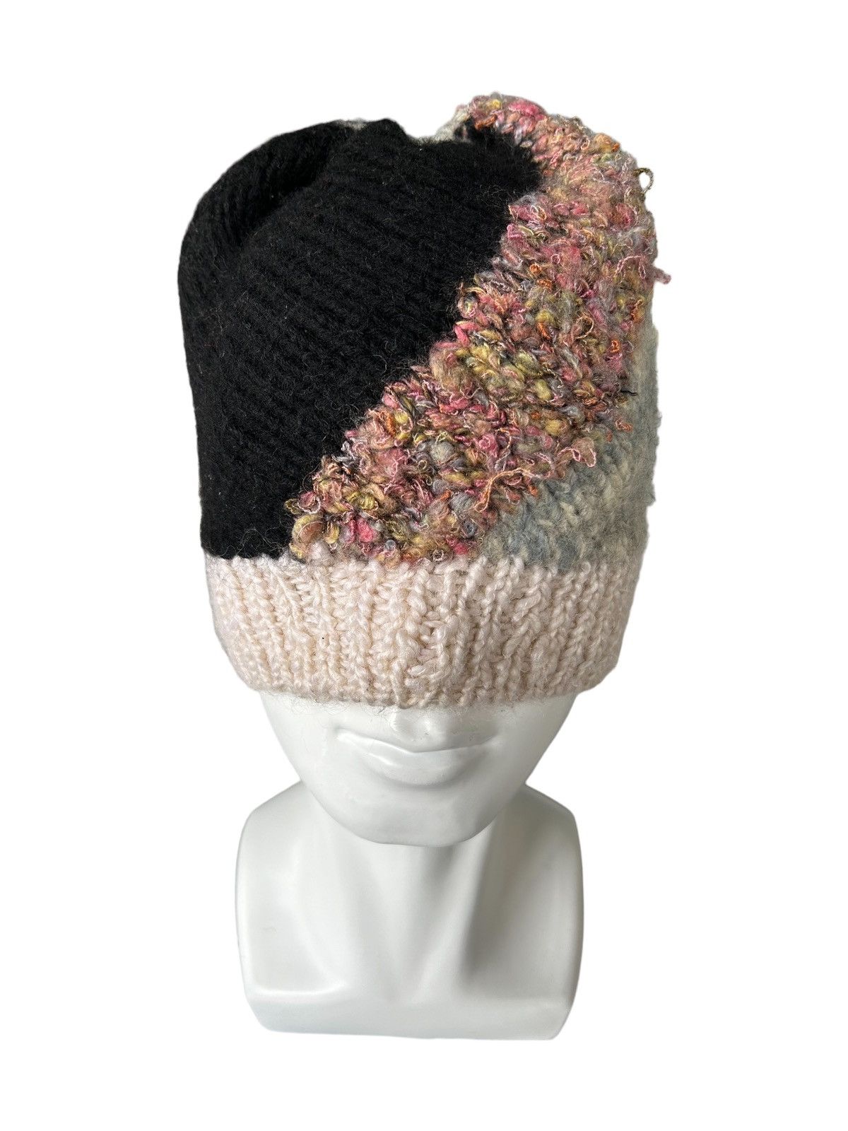 14th Addiction × Japanese Brand Japanese Style Crochet knitted Handmade Beanie hat Size ONE SIZE - 1 Thumbnail
