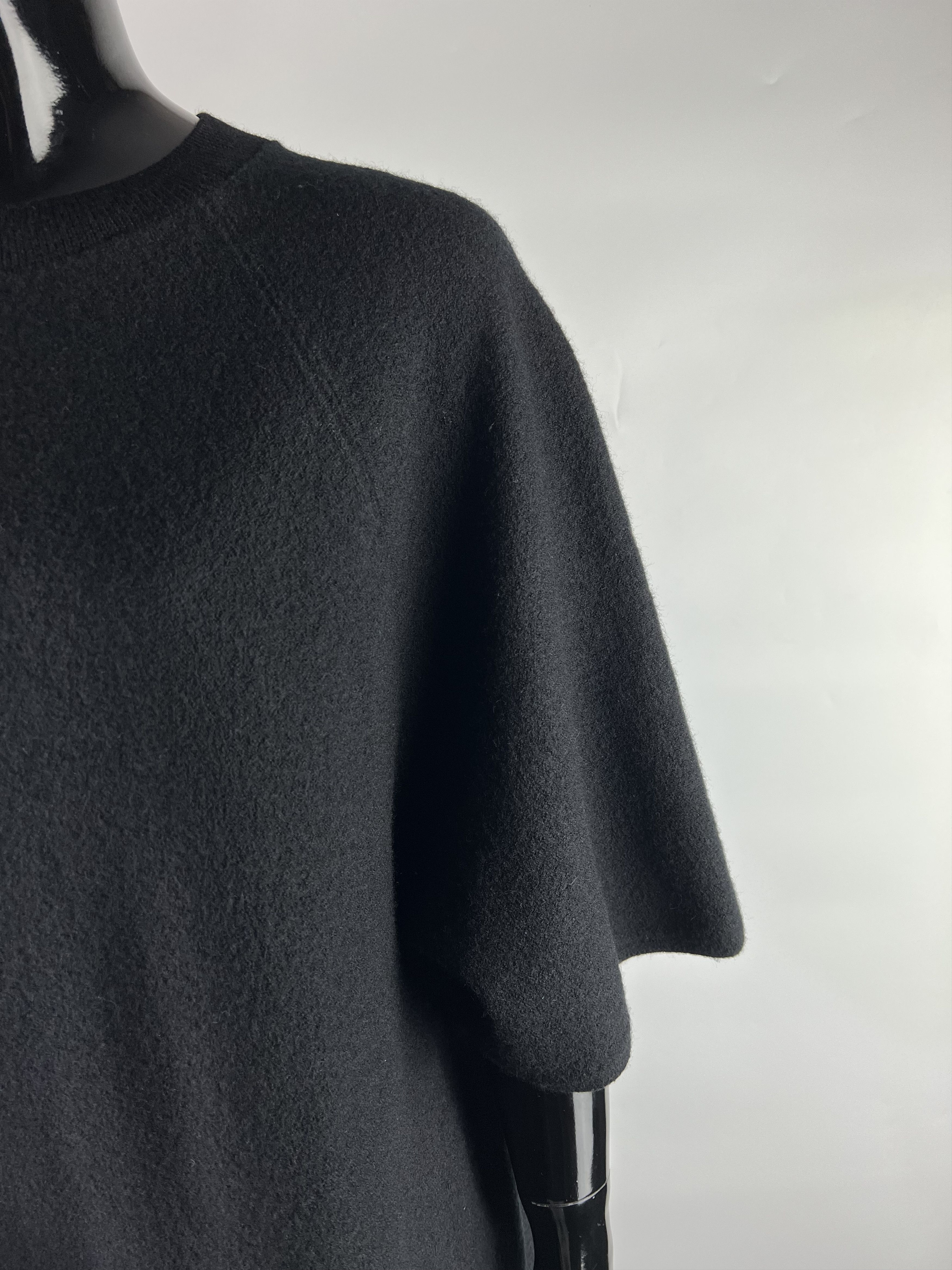 COS 100% Wool Half Sleeve Knee Lenght Dress XS Oversized