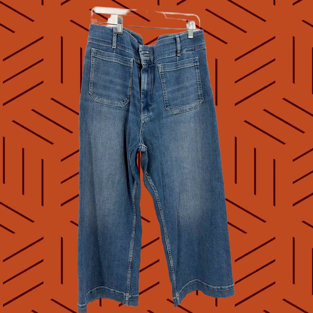 Vintage Maeve Blue Jeans Size 34 Regular Pre-Owned Size 24" / US 00 / IT 34 - 1 Thumbnail