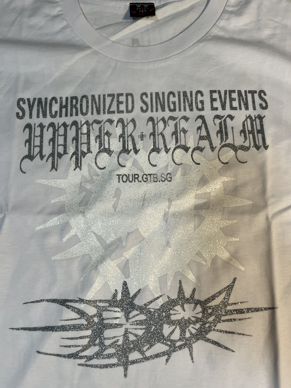 Drain Gang Bladee 2022 Tour LA Exclusive White Tee Size US XL / EU 56 / 4 - 6 Thumbnail