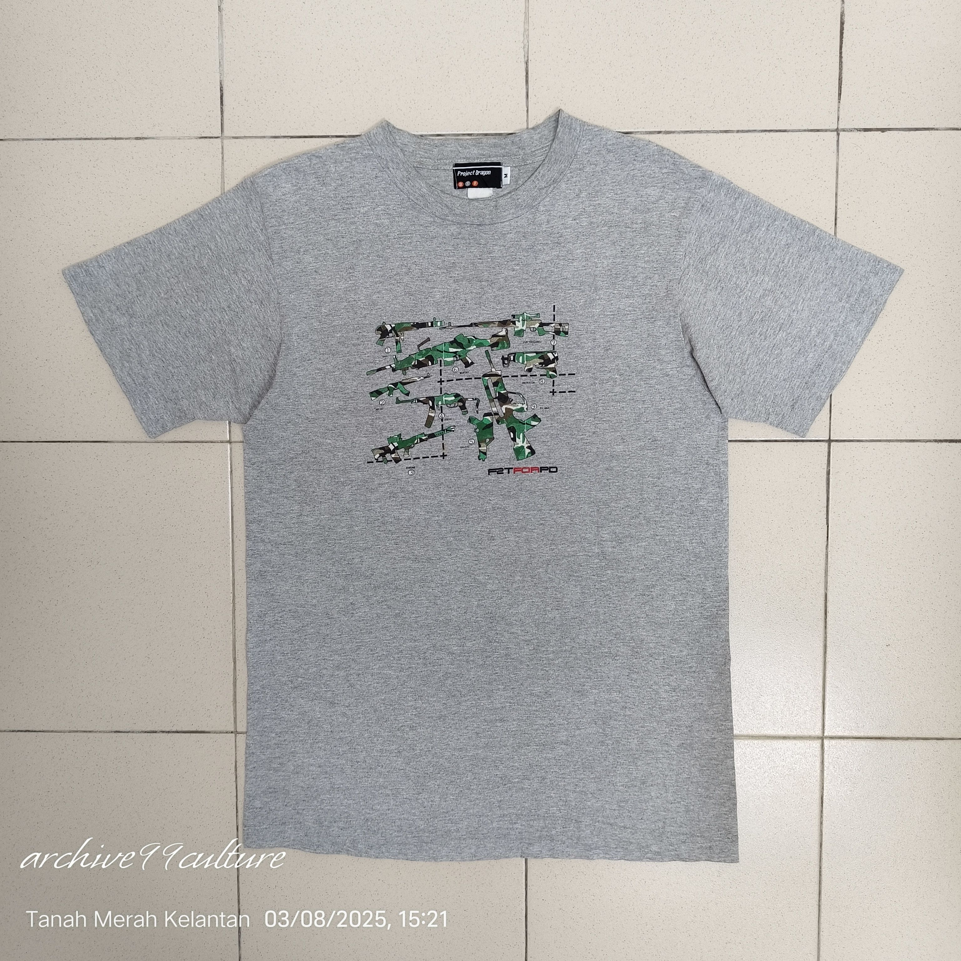 Futura BSF Project Dragon (FUTURA 2000 BLEU STASH) Tee Size US M / EU 48-50 / 2 - 1 Thumbnail