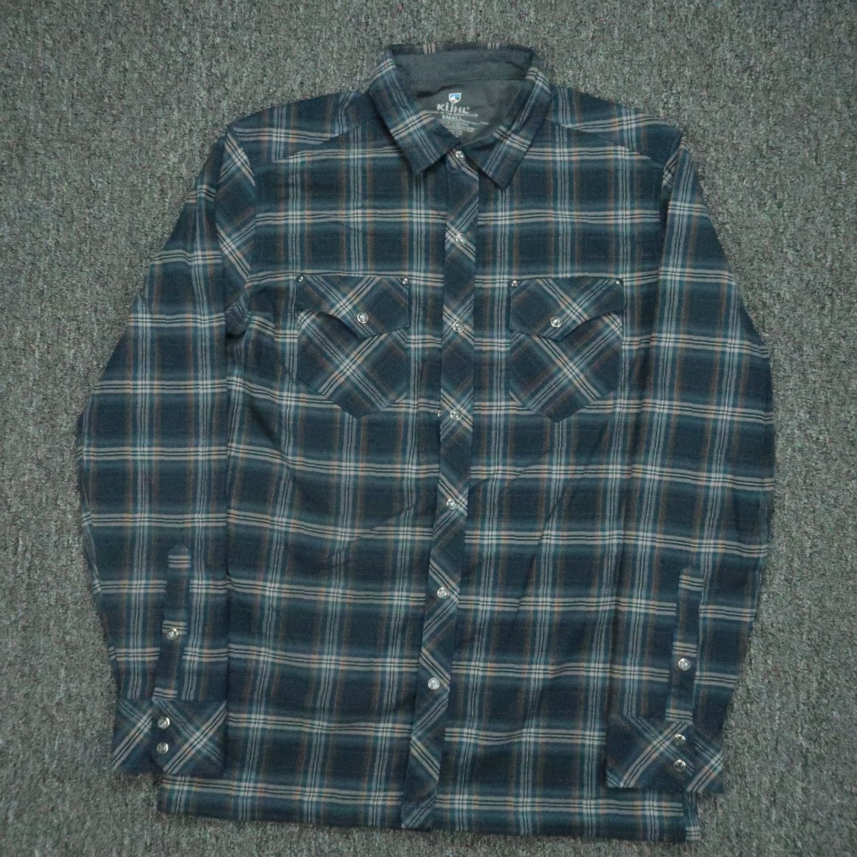 Vintage Kuhl Shirt Mens Small Blue Plaid Pearl Snap Flannel Long Sleeve Western Shirt Mens Small Blue Plaid Pearl Snap Flannel Long Sleeve Western Size US S / EU 44-46 / 1 - 2 Thumbnail