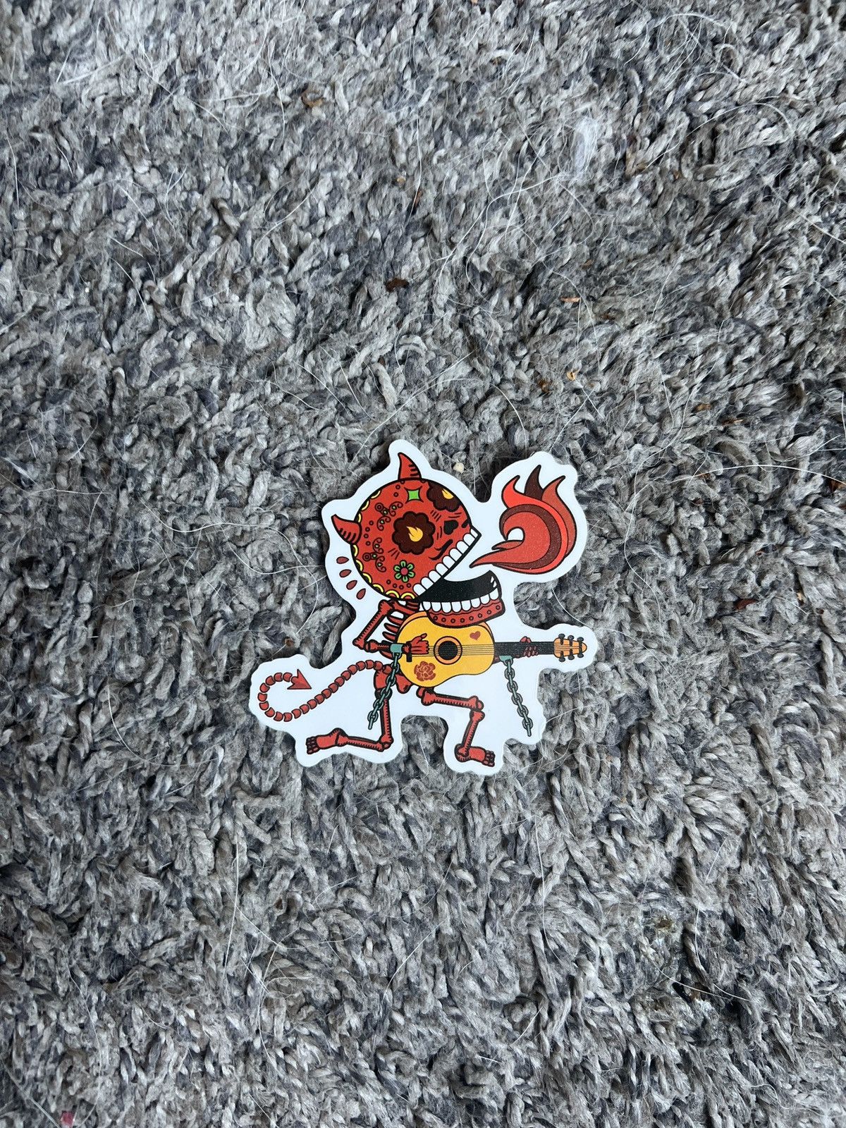 Hypebeast Skeleton Devil Serenade Sticker Size ONE SIZE - 1 Thumbnail