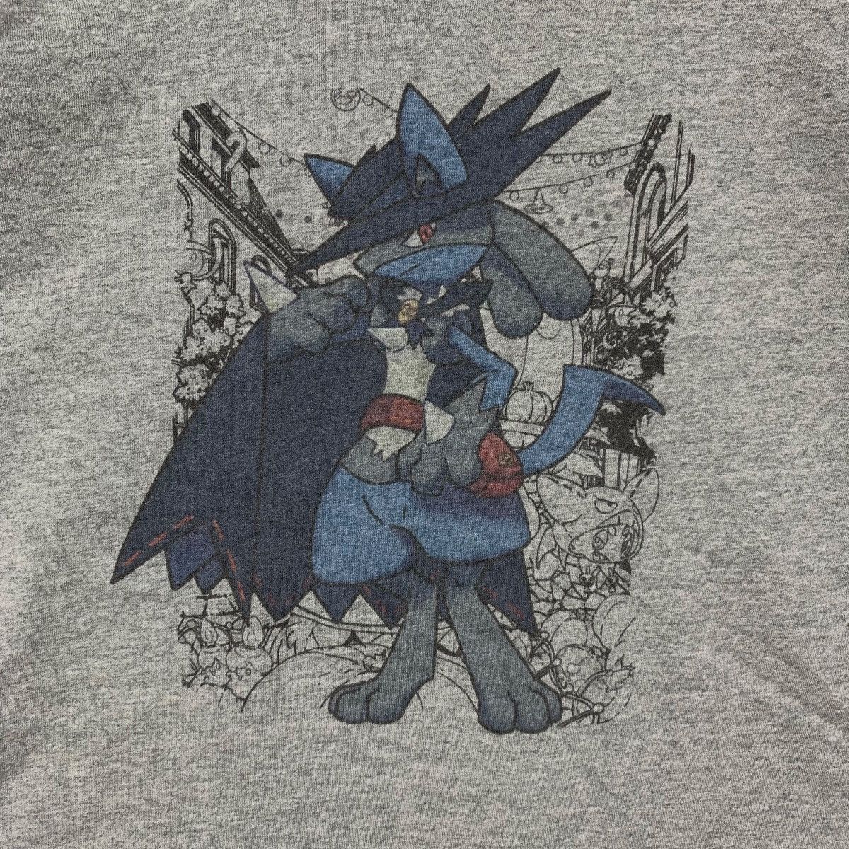 Pokemon Vintage POKEMON CENTER Lucario Cartoon Graphic Tee Shirt Size US M / EU 48-50 / 2 - 3 Thumbnail
