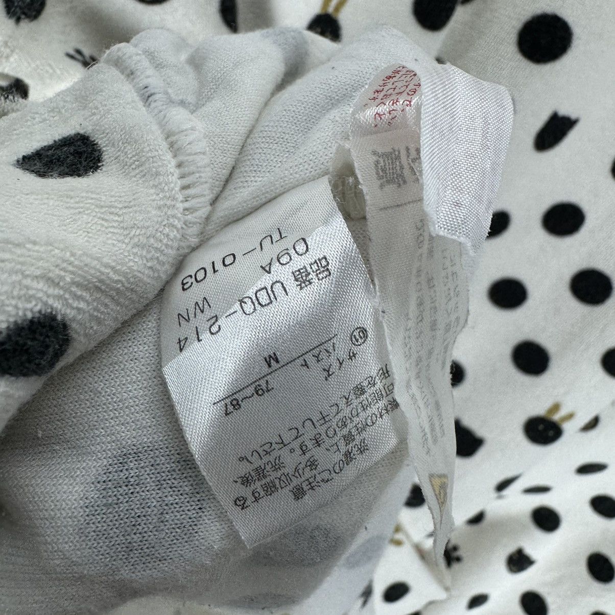Issey Miyake × Japanese Brand × Tsumori Chisato ⚡️TSUMORI CHISATO SLEEP IS POLKA DOT SWEATER Size M / US 6-8 / IT 42-44 - 7 Thumbnail