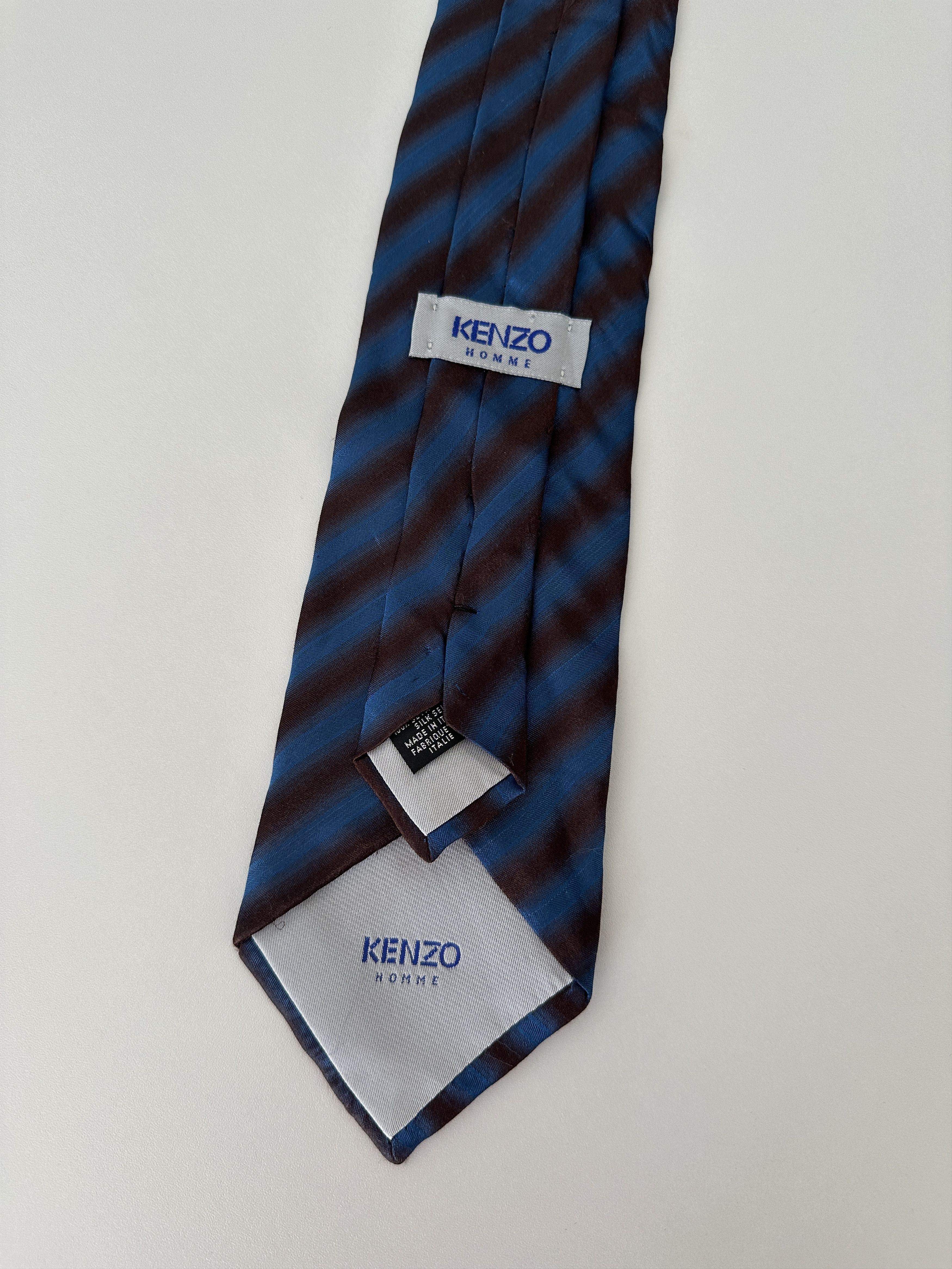 Kenzo Kenzo Homme Silk Tie Size ONE SIZE - 3 Thumbnail