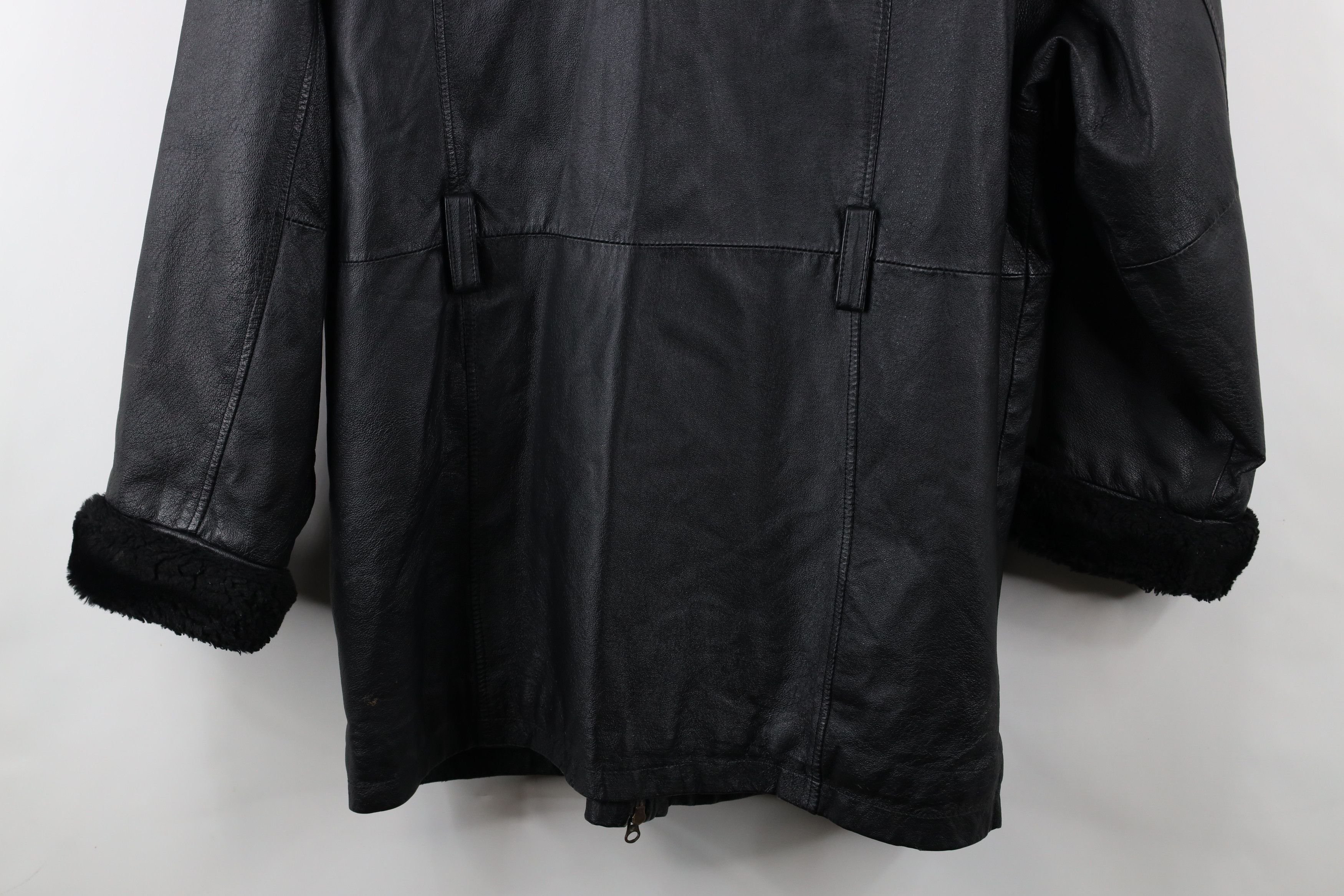 Vintage Vintage 90s Streetwear Leather Pennylane Leather Jacket Size US L / EU 52-54 / 3 - 17 Thumbnail
