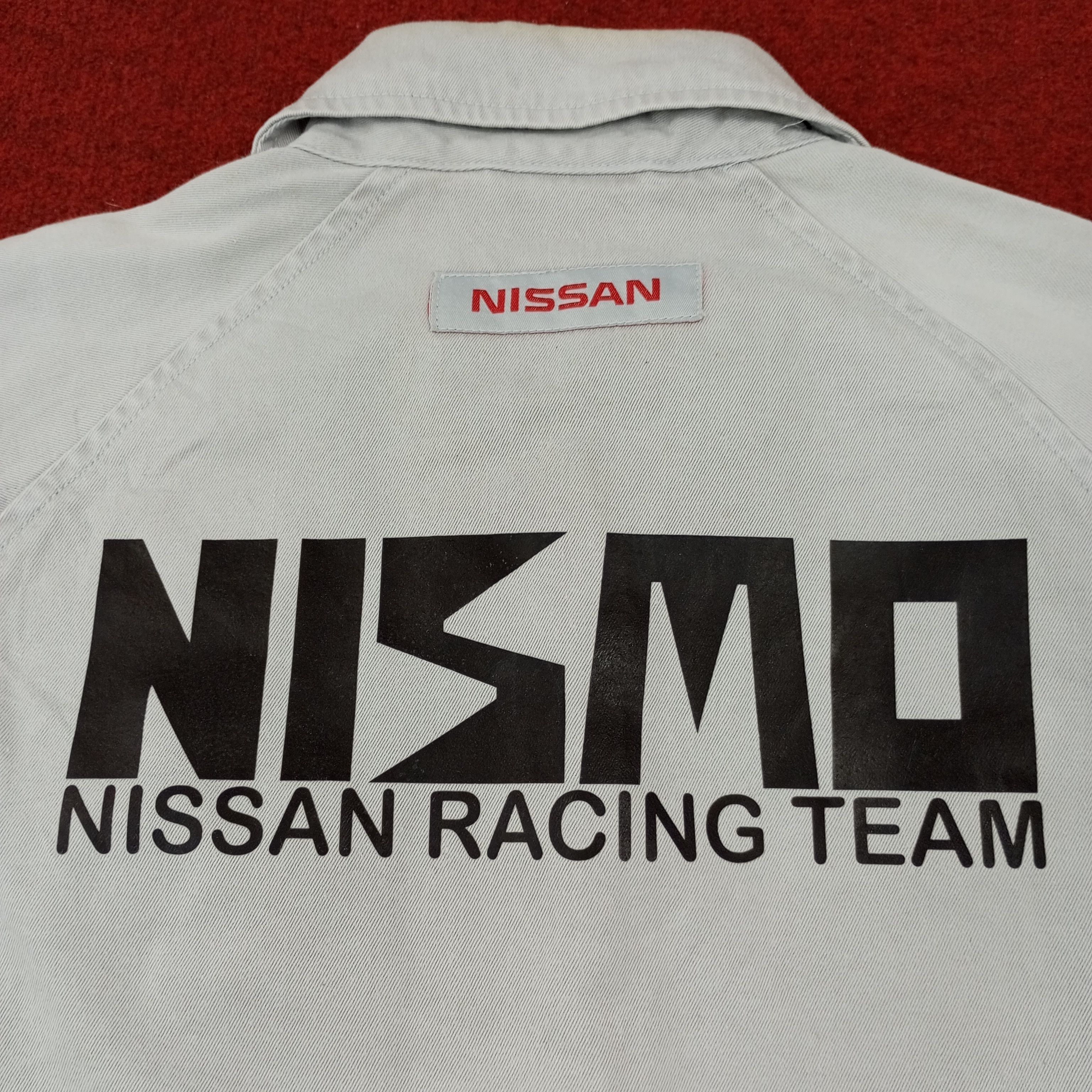 Japanese Brand × Vintage Nismo Nissan Racing Team Motorsports Custom Art Jacket Size US M / EU 48-50 / 2 - 2 Thumbnail