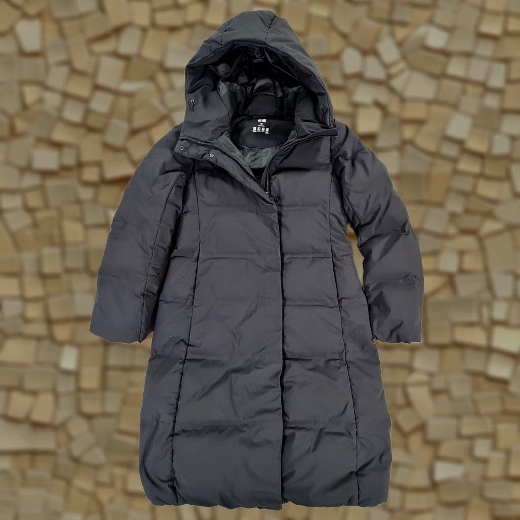 Uniqlo Uniqlo Womens Lightweight Down Fill Hooded Jacket Black XXS Water Repellent Size XXS / US 00 / IT 34 - 1 Thumbnail