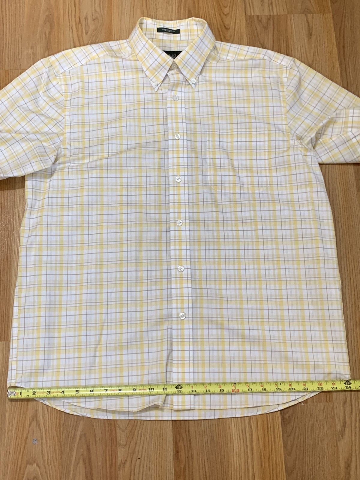 Eddie Bauer SzL-Eddie Bauer Relaxed Fit Short Sleeve Button Up Plaid Size US L / EU 52-54 / 3 - 8 Thumbnail