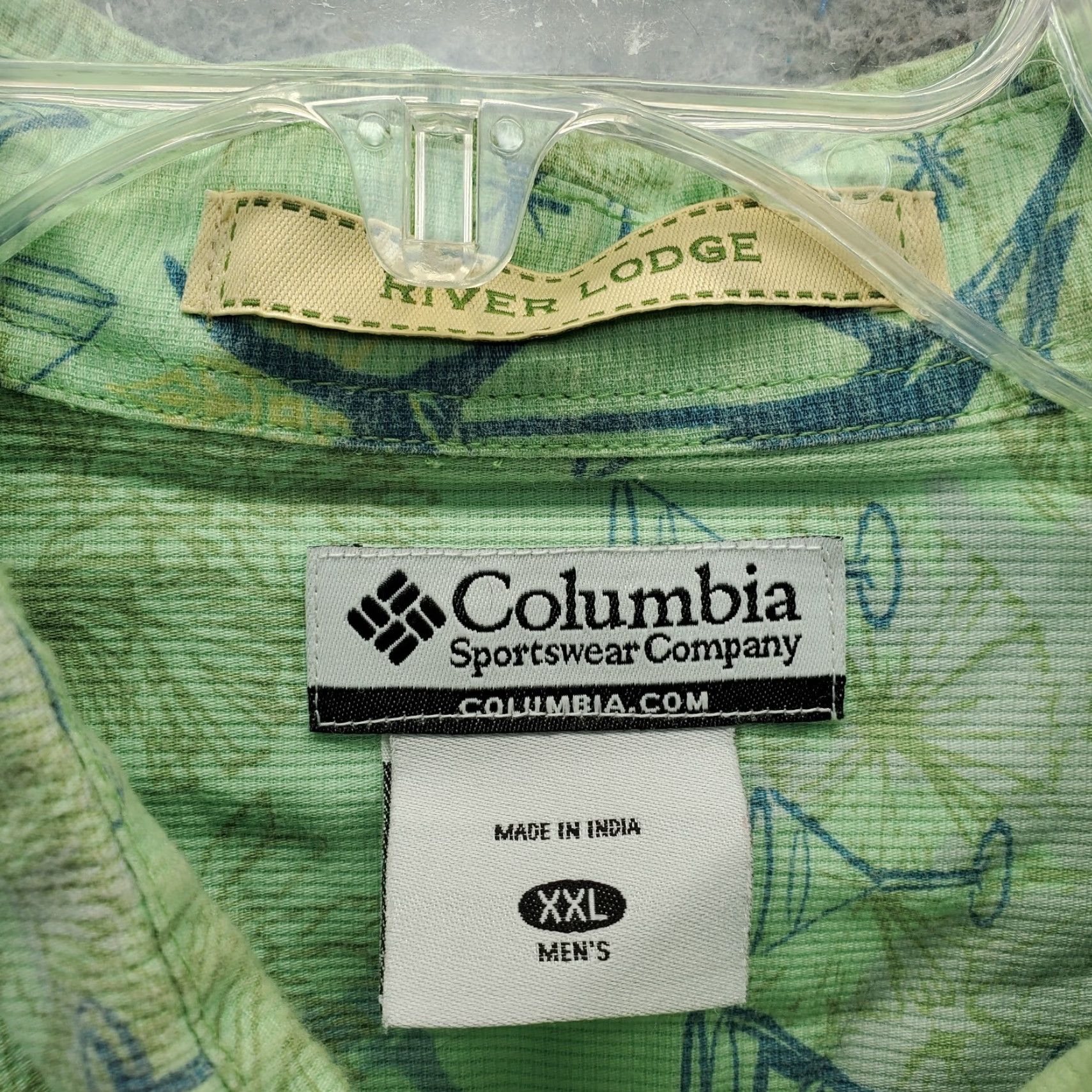 Vintage Columbia River Lodge Fishing Shirt Mens XXL Multi Short Sleeve Button Up AOP Size US XXL / EU 58 / 5 - 4 Thumbnail